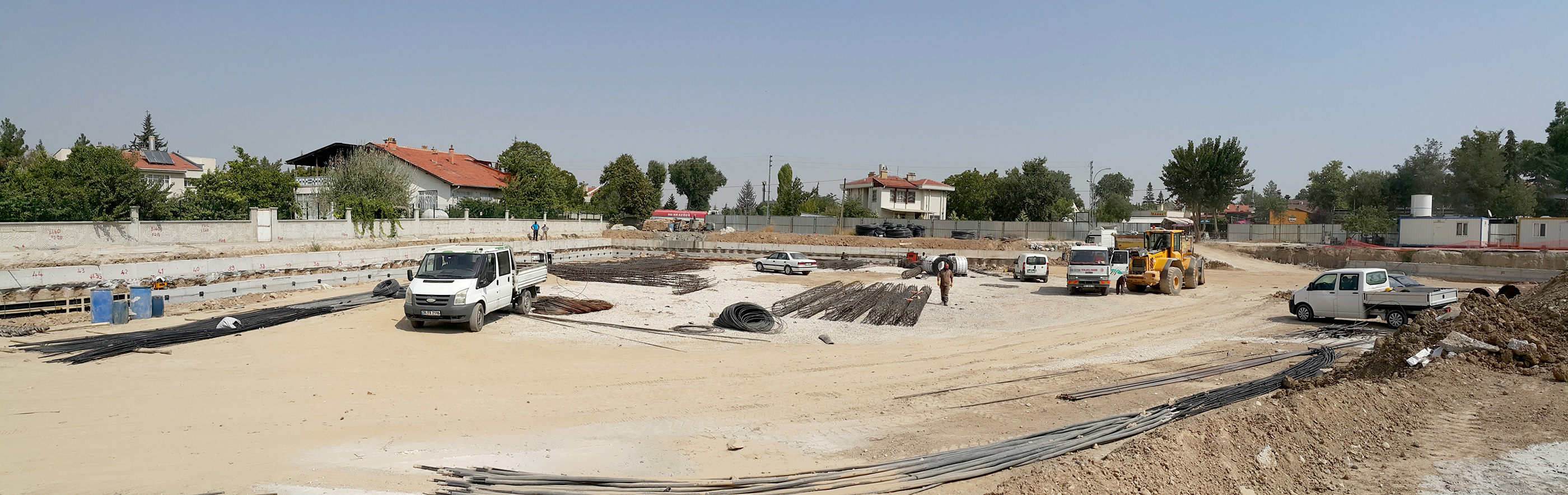 Meram Son Durak Yeraltı Katlı Otoparkının Temeli Atılıyor