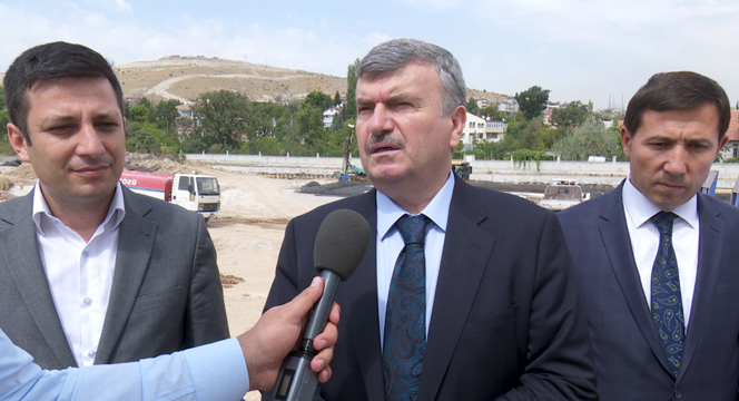 Meram Son Durak Yeraltı Katlı Otoparkının Temeli Atılıyor