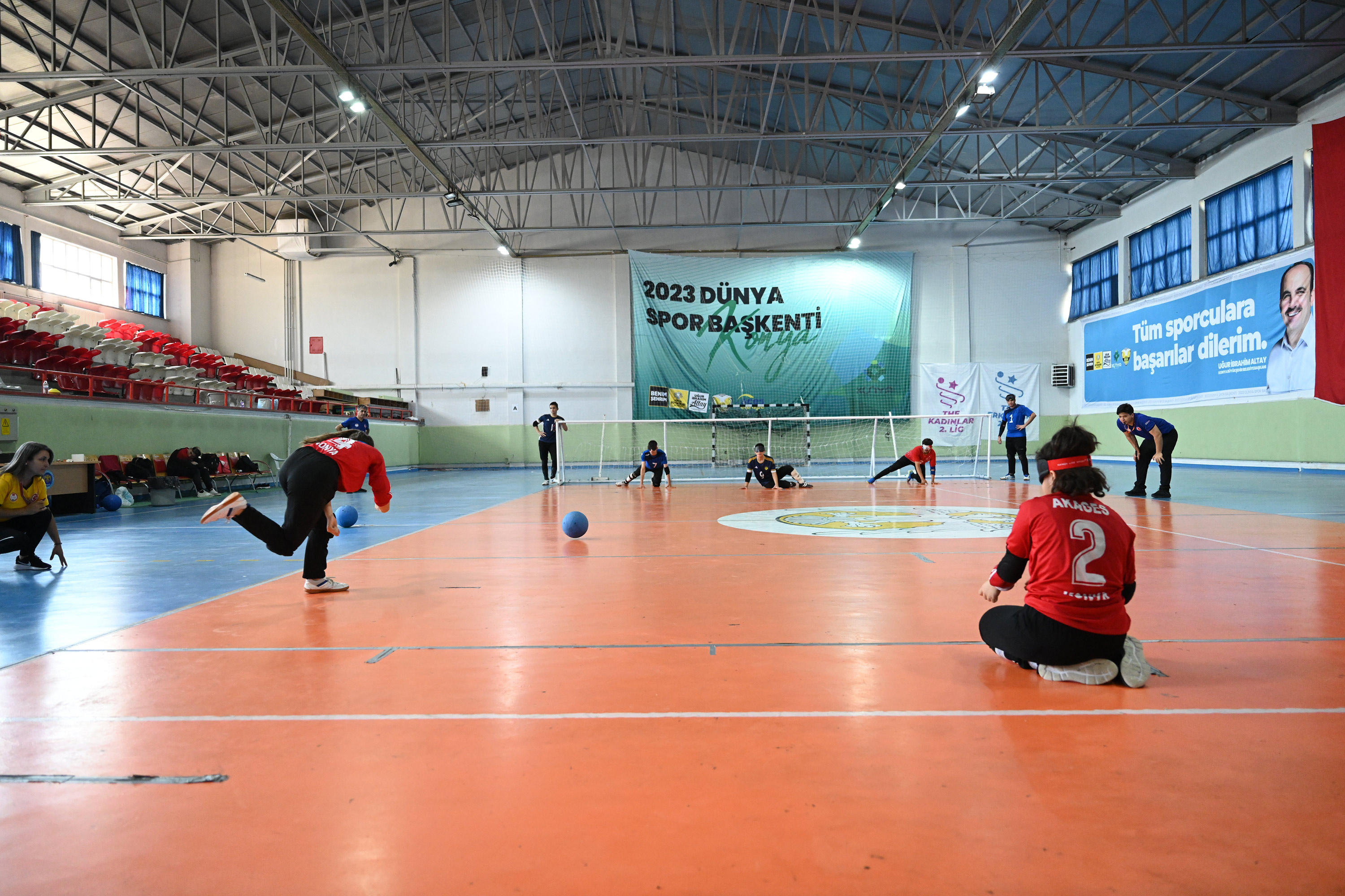 KONYA BÜYÜKŞEHİR, GENÇ GOALBALL MİLLİ TAKIMININ AVRUPA ŞAMPİYONASI KAMPI’NA EV SAHİPLİĞİ YAPTI