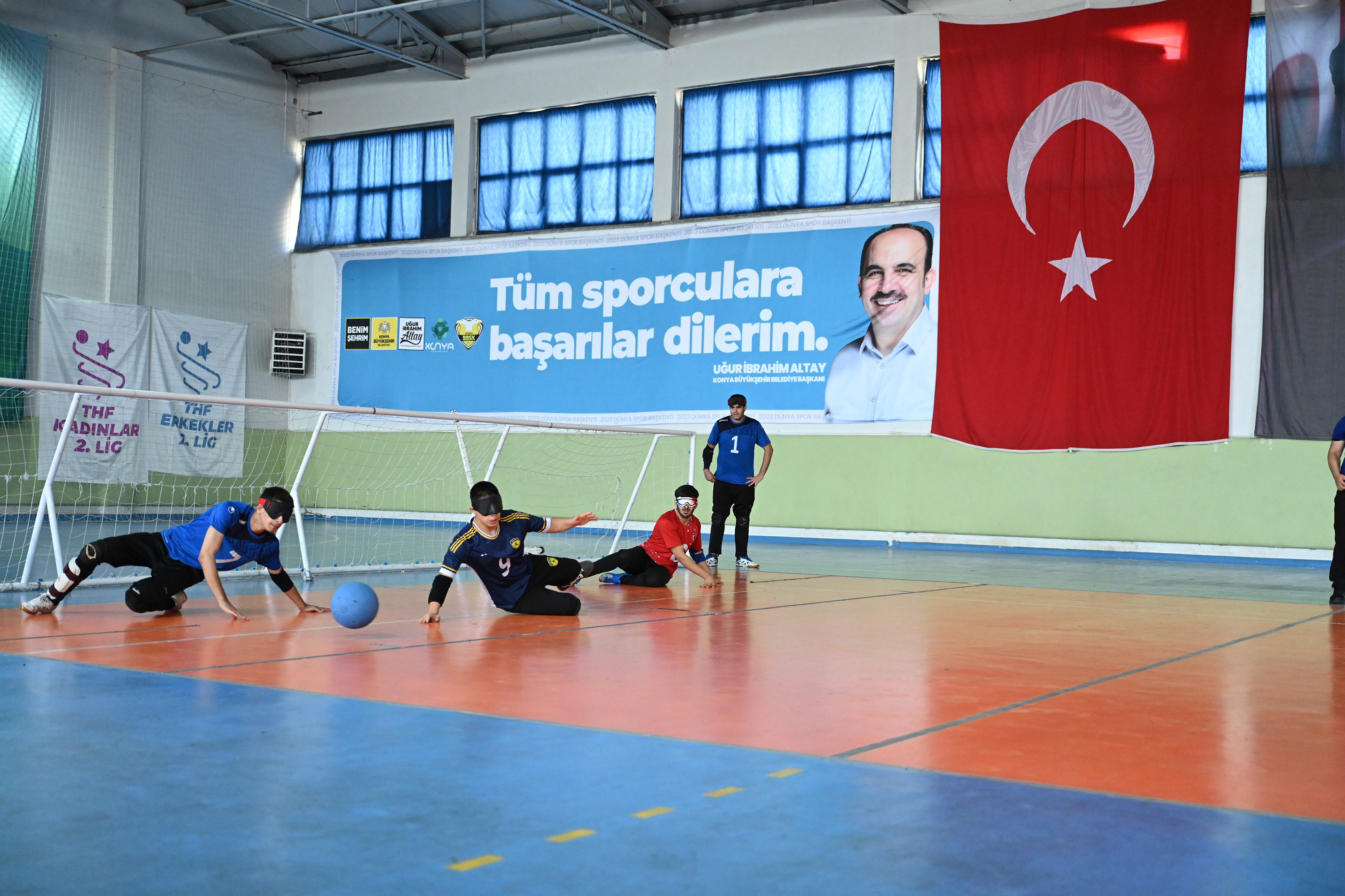 KONYA BÜYÜKŞEHİR, GENÇ GOALBALL MİLLİ TAKIMININ AVRUPA ŞAMPİYONASI KAMPI’NA EV SAHİPLİĞİ YAPTI
