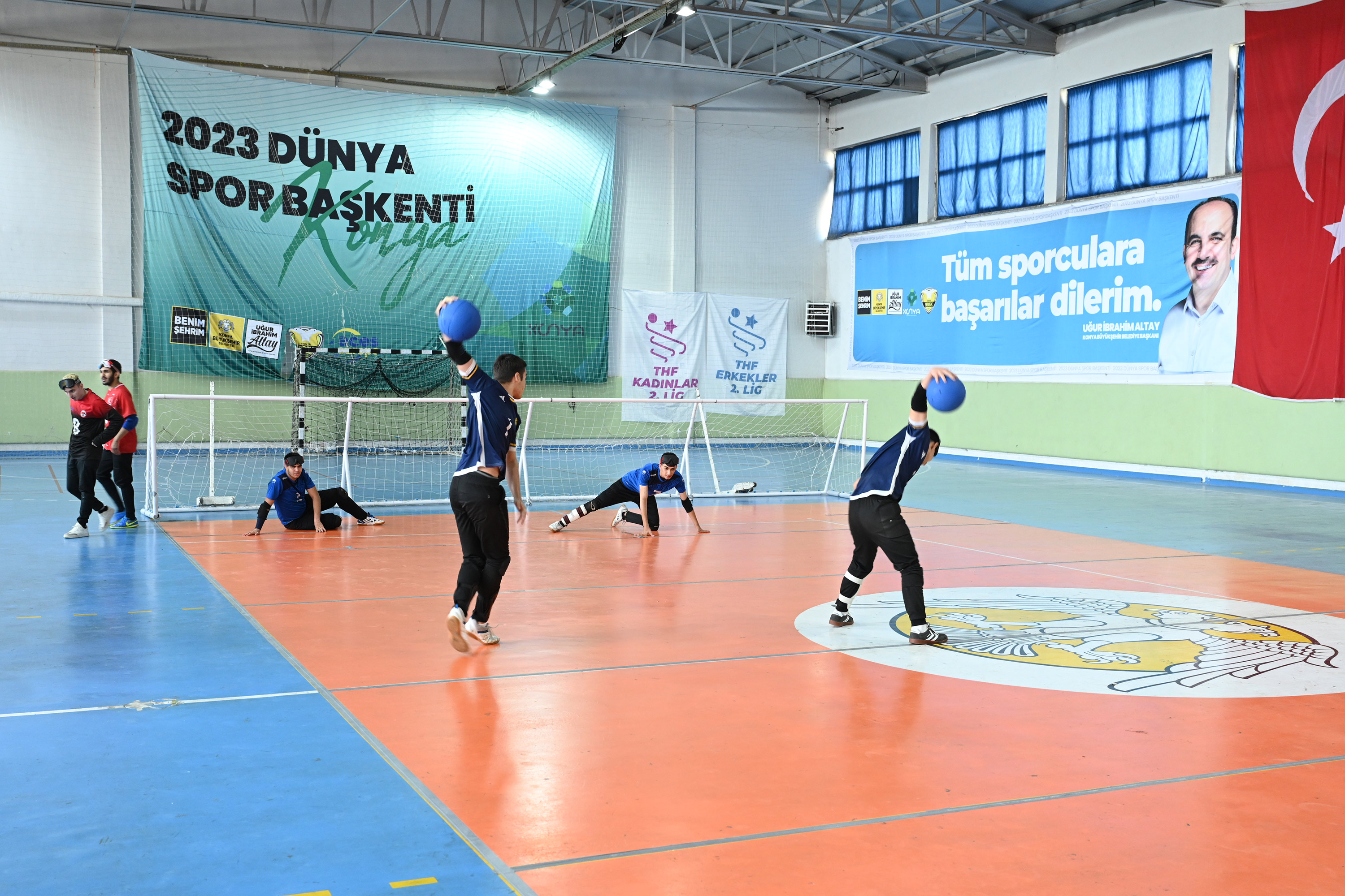 KONYA BÜYÜKŞEHİR, GENÇ GOALBALL MİLLİ TAKIMININ AVRUPA ŞAMPİYONASI KAMPI’NA EV SAHİPLİĞİ YAPTI