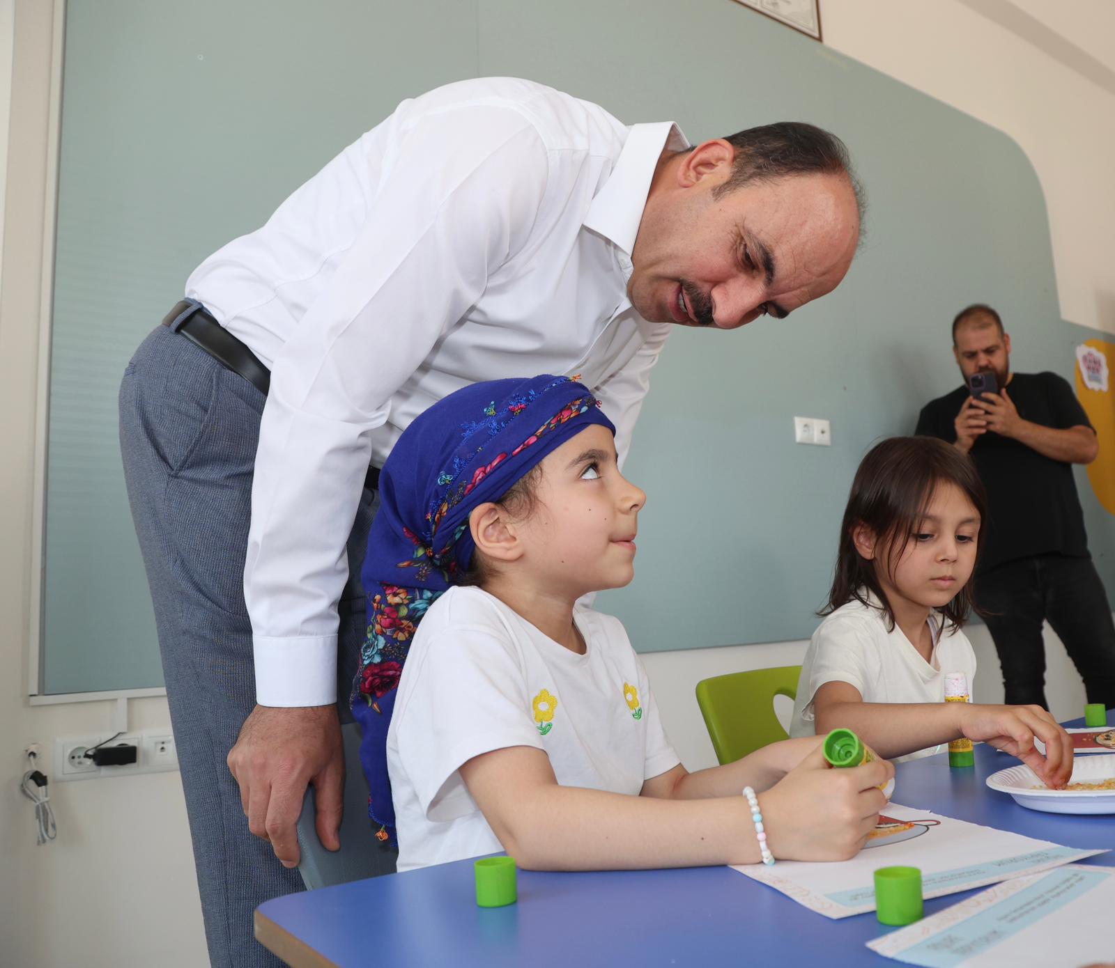 BAŞKAN ALTAY YAZ KUR’AN KURSU ÖĞRENCİLERİYLE BULUŞTU