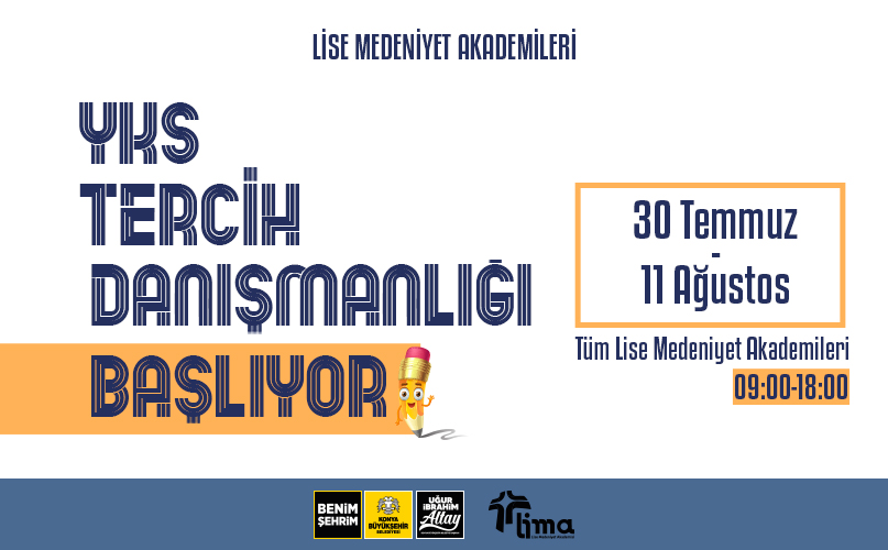 LİMA, ÜNİVERSİTE ADAYLARINA YKS TERCİH DÖNEMİNDE DESTEK OLUYOR