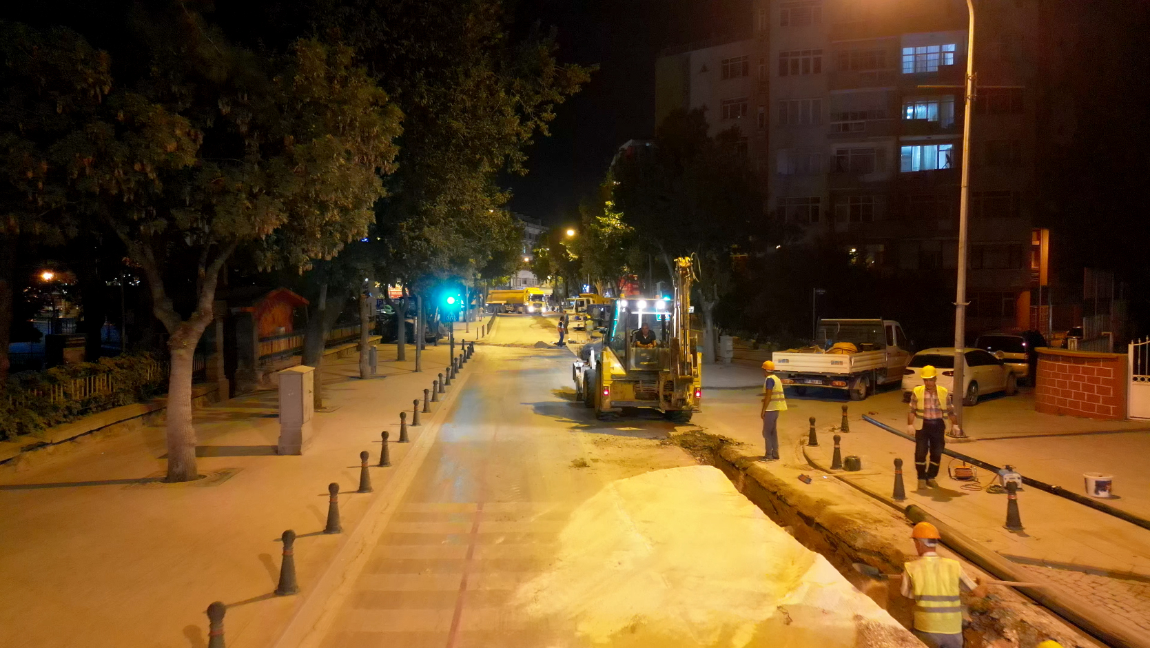 KOSKİ'DEN ŞEHİR MERKEZİNDE 1.678 METRELİK ISLAH ÇALIŞMASI