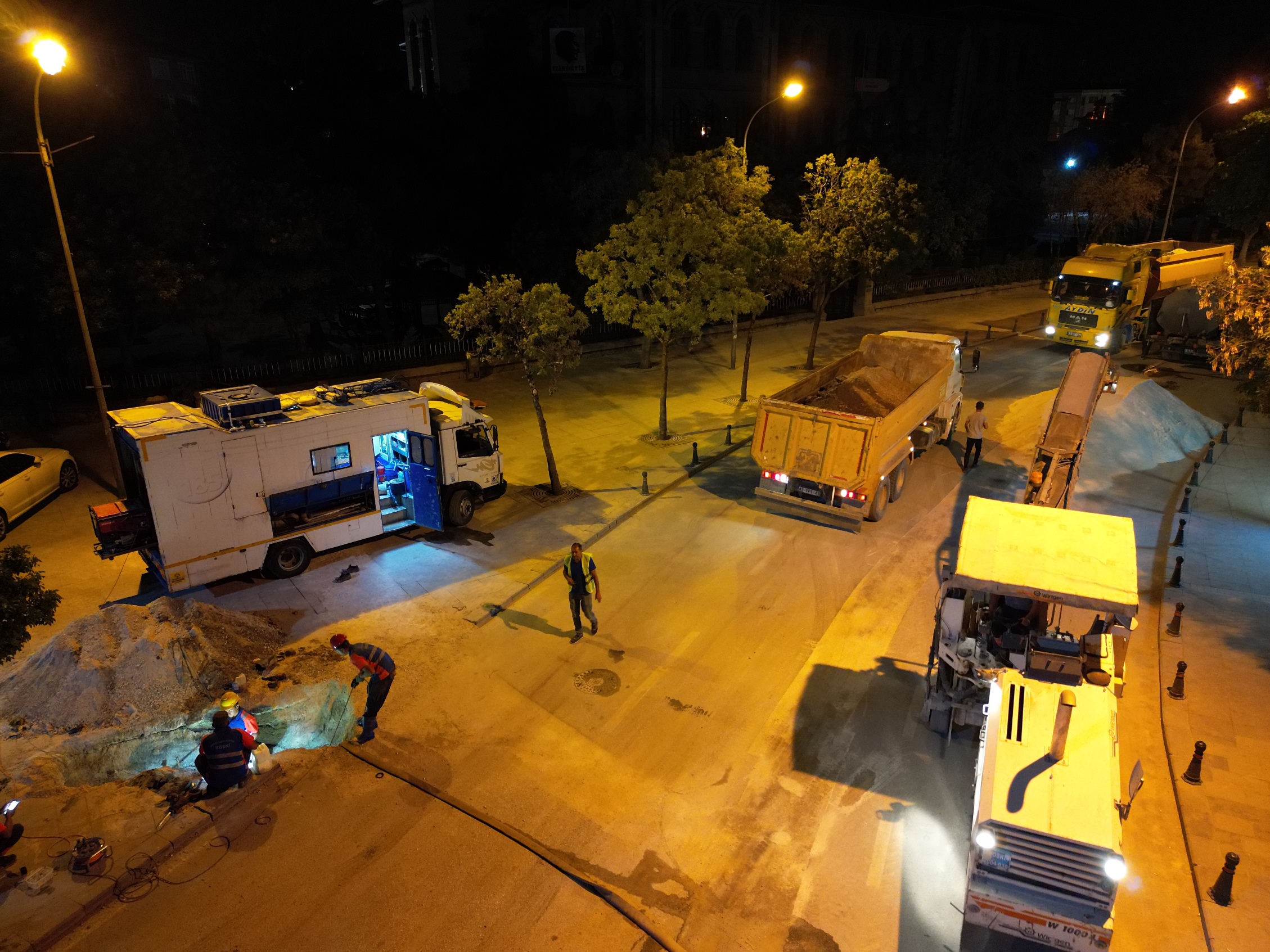 KOSKİ'DEN ŞEHİR MERKEZİNDE 1.678 METRELİK ISLAH ÇALIŞMASI