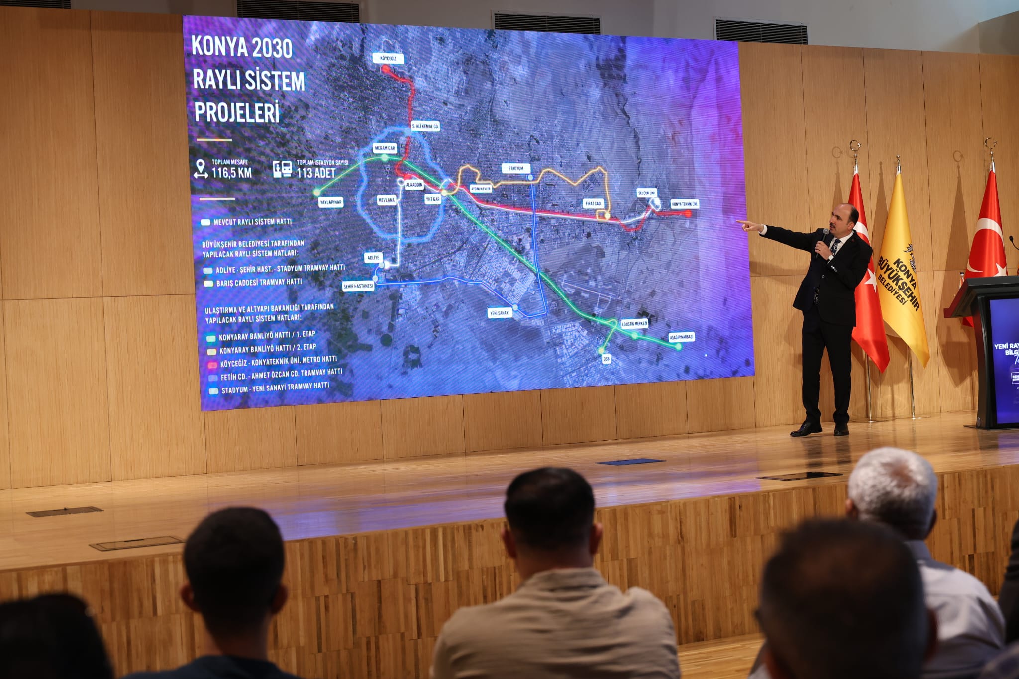 BAŞKAN ALTAY: “ŞEHRİMİZ KUZEYDEN GÜNEYE, DOĞUDAN BATIYA RAYLI SİSTEMLERLE DONATILACAK”