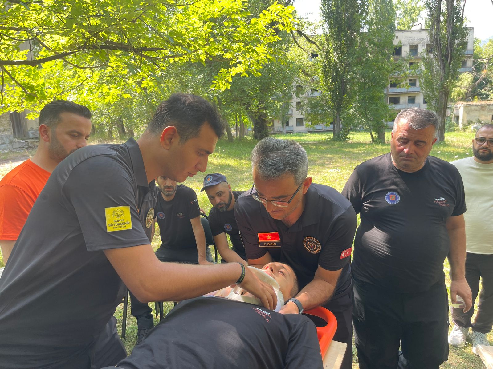 KONYA İTFAİYESİ, TİKA İŞ BİRLİĞİYLE GÜRCİSTAN’DA “DOĞADA ARAMA KURTARMA EĞİTİMİ” DÜZENLEDİ