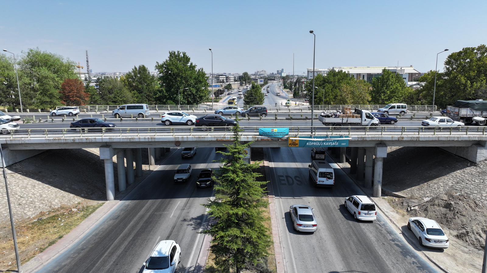 YENİLEME ÇALIŞMASI YAPILACAK MARANGOZLAR KÖPRÜLÜ KAVŞAĞI 23 AĞUSTOS 00.00 İTİBARİYLE TRAFİĞE KAPATILACAK