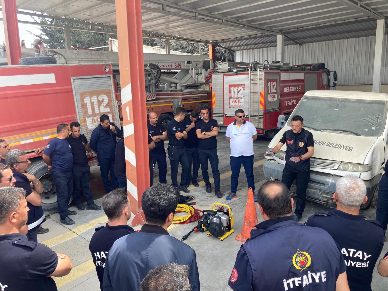KONYA VE HATAY İTFAİYELERİNDEN EĞİTİMDE ÖRNEK İŞ BİRLİĞİ