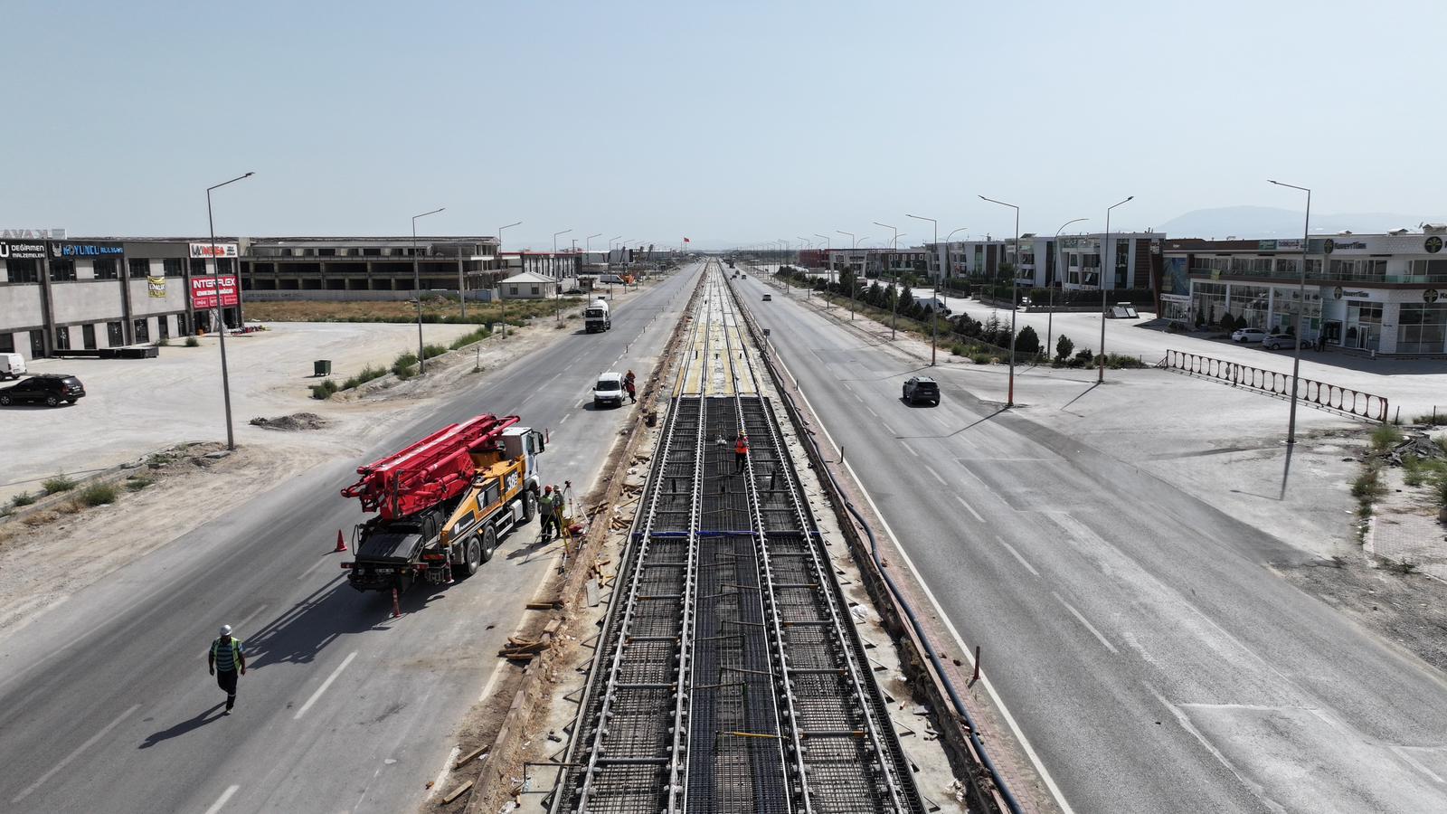 MİLLETVEKİLLERİ, BAŞKAN ALTAY VE İL BAŞKANI ÖZGÖKÇEN STADYUM -  ŞEHİR HASTANESİ TRAMVAY HATTI’NDAKİ ÇALIŞMALARI İNCELEDİ