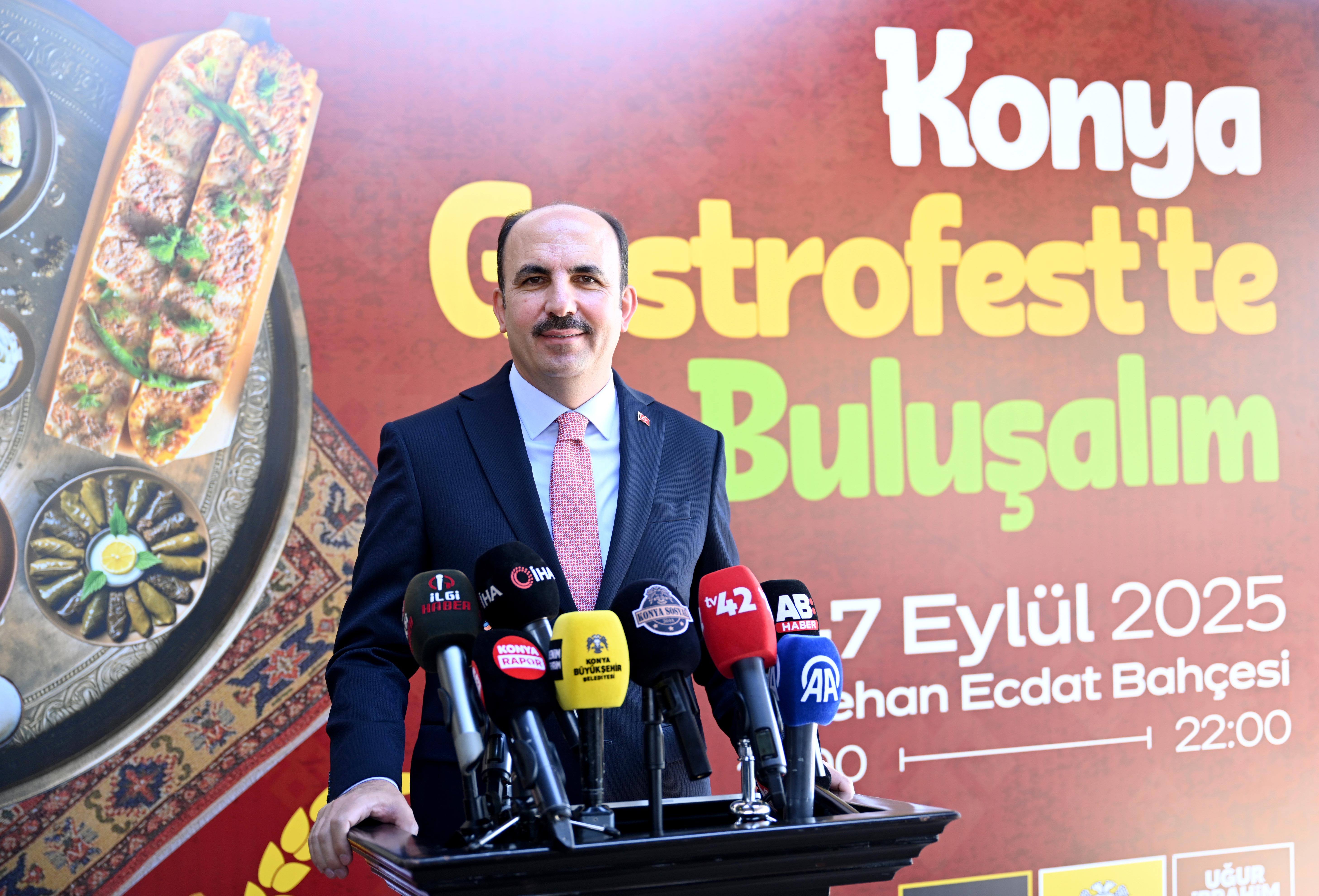 BAŞKAN ALTAY HERKESİ “KONYA GASTROFEST”E DAVET ETTİ