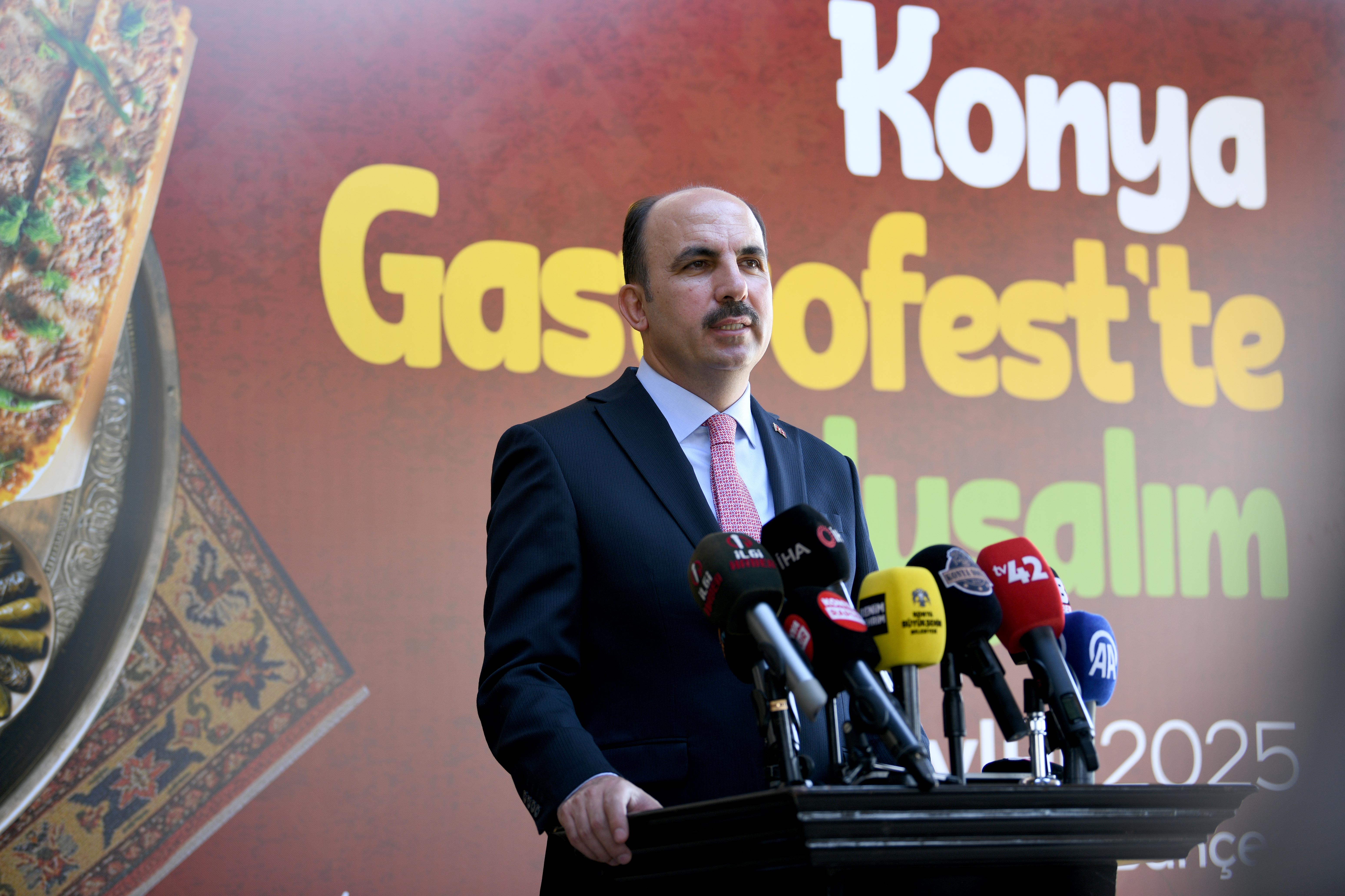BAŞKAN ALTAY HERKESİ “KONYA GASTROFEST”E DAVET ETTİ