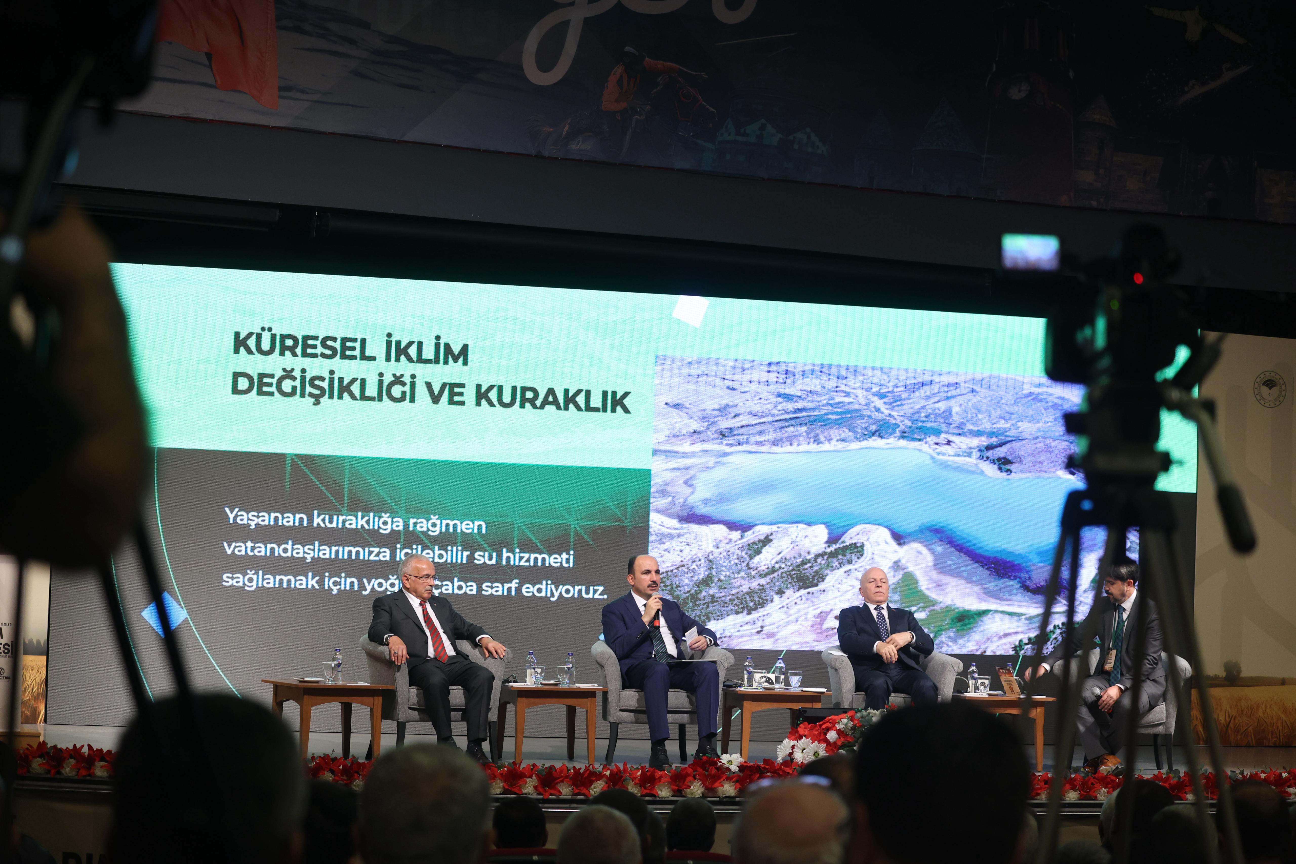 BAŞKAN ALTAY: “SU MESELESİNE AKILLI ÇÖZÜMLER ÜRETMEYE DEVAM ETMELİYİZ”
