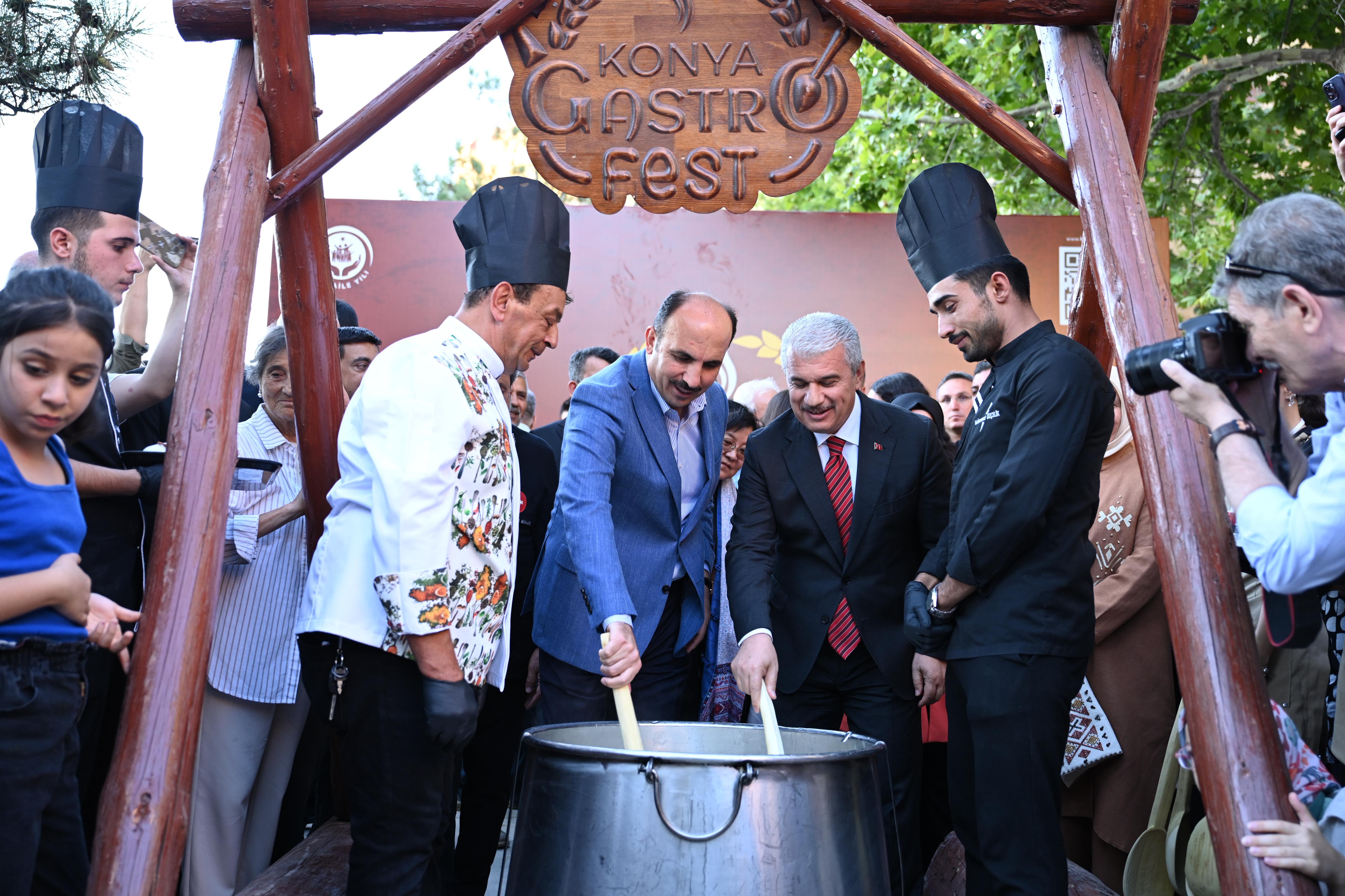 3. KONYA GASTRONOMİ FESTİVALİ BÜYÜK BİR COŞKUYLA BAŞLADI