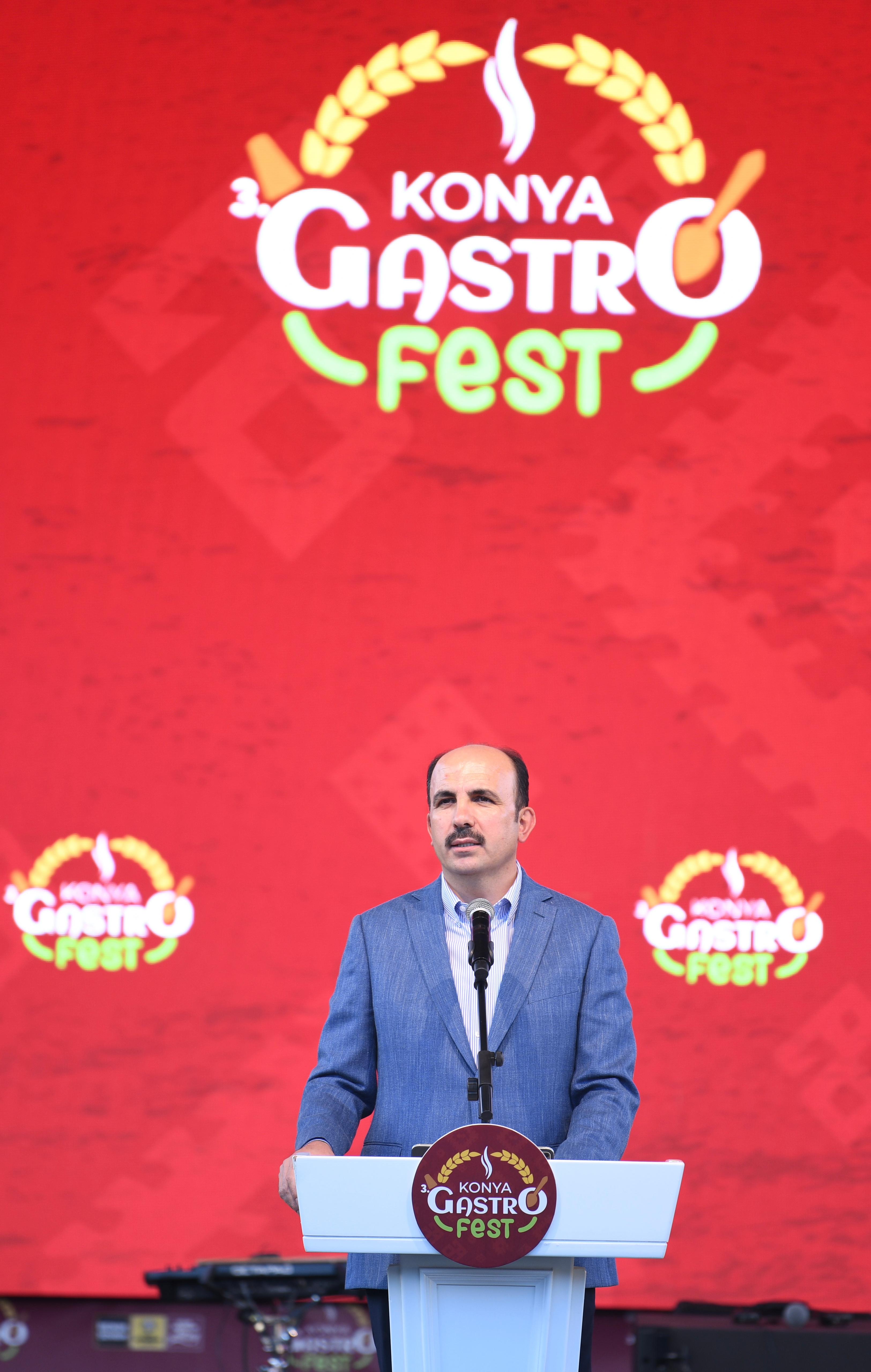 3. KONYA GASTRONOMİ FESTİVALİ BÜYÜK BİR COŞKUYLA BAŞLADI