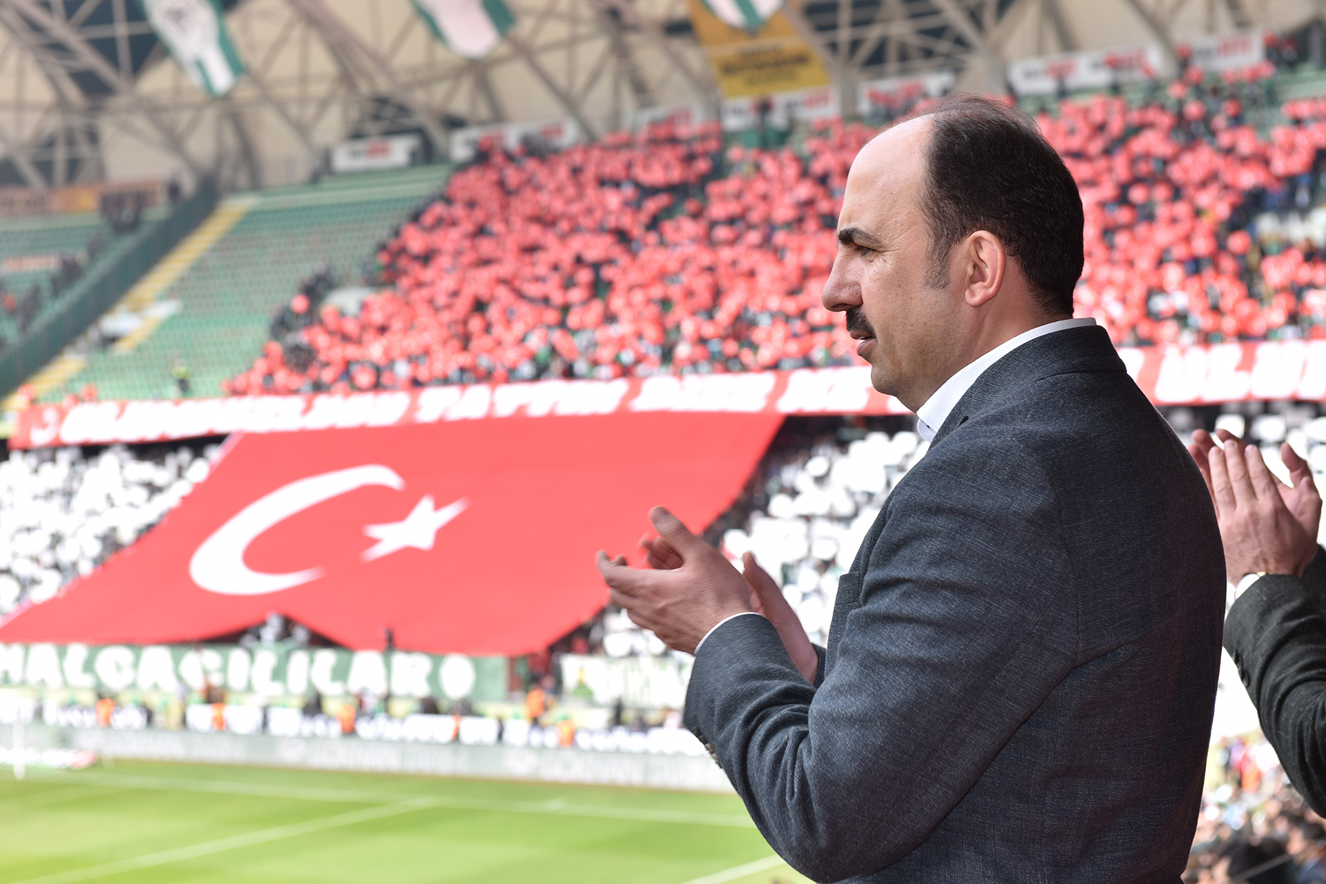 KONYA’DA MİLLİ MAÇ İÇİN HER ŞEY HAZIR