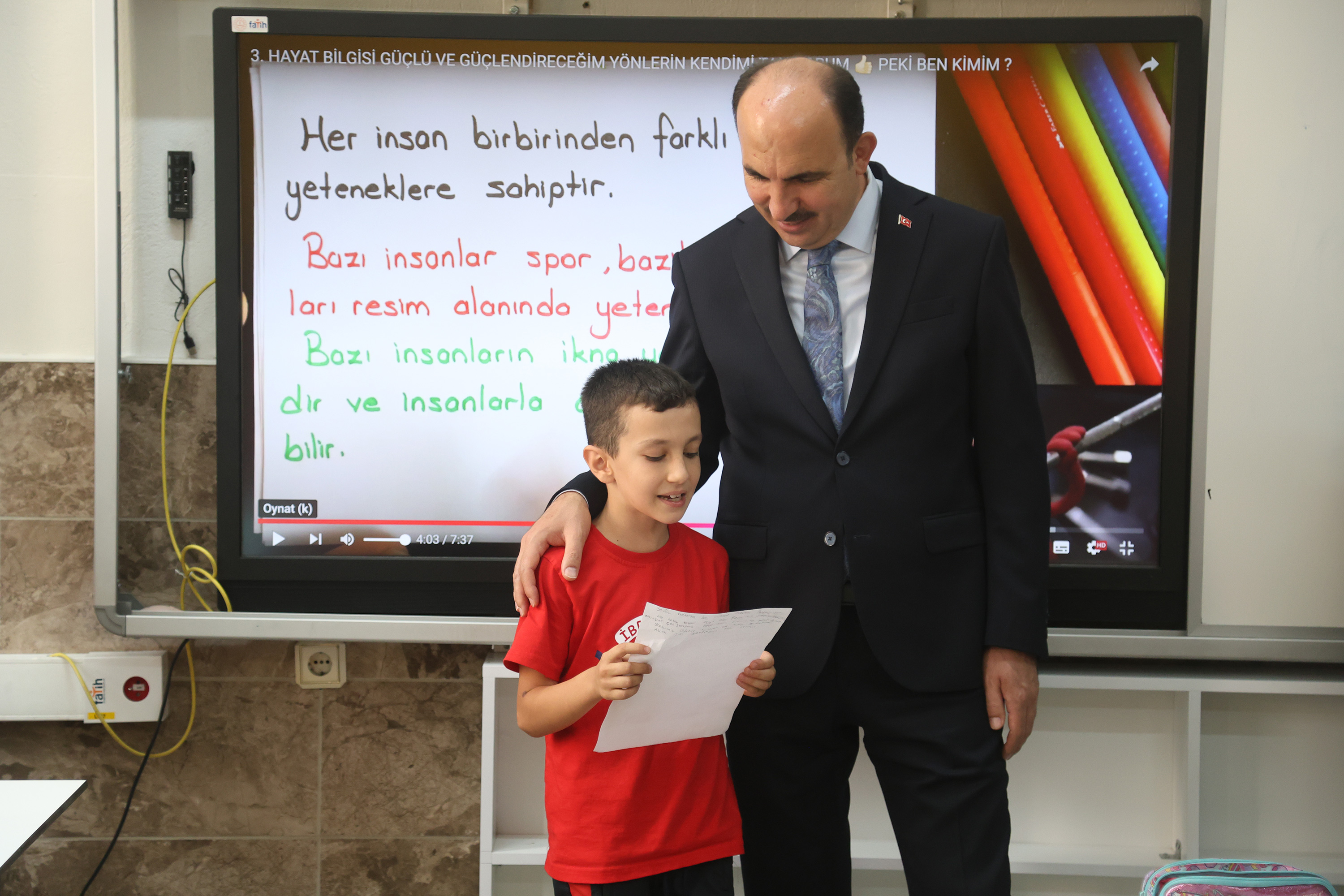 BAŞKAN ALTAY YENİ EĞİTİM YILININ HAYIRLI OLMASINI DİLEDİ
