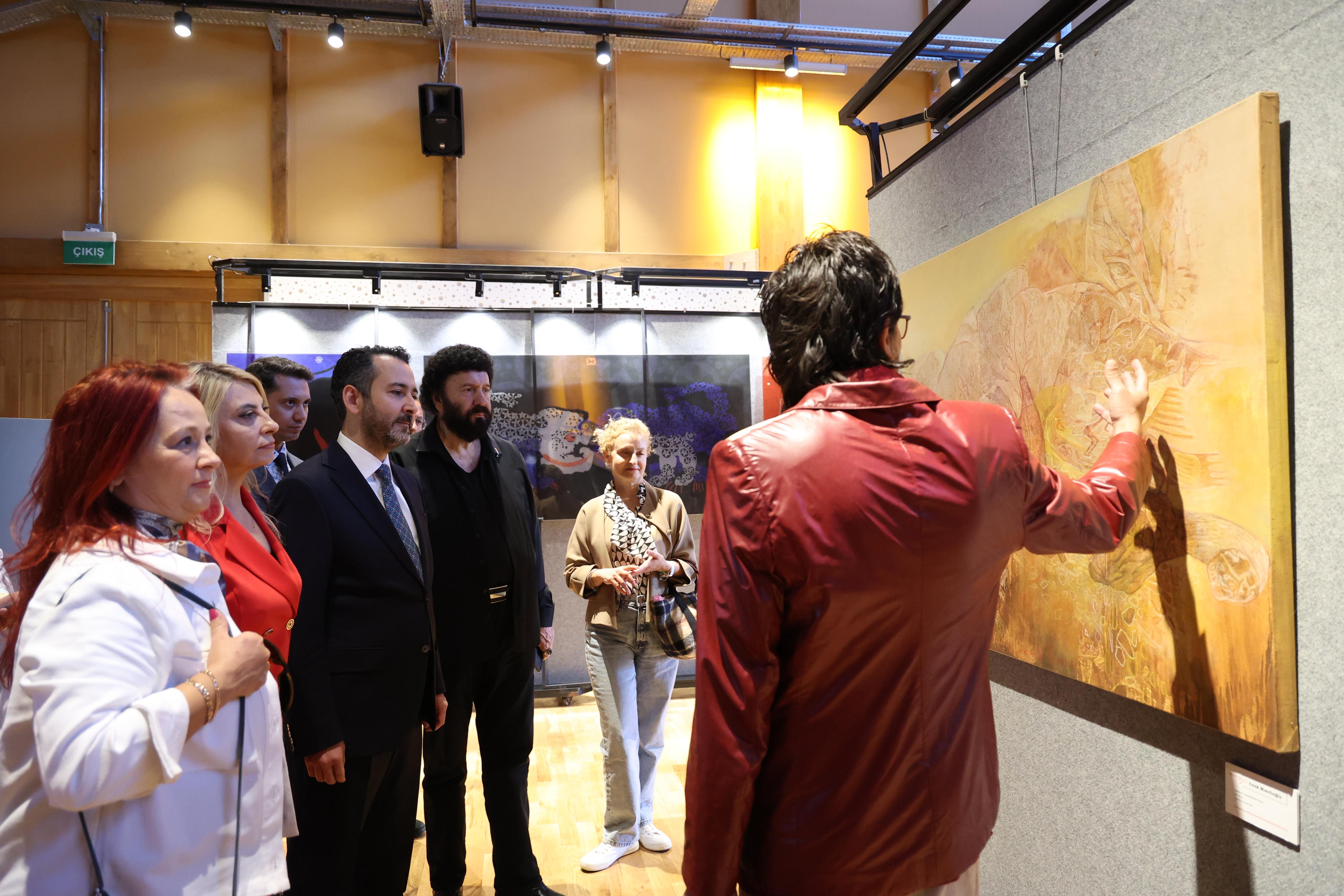 KONYA BÜYÜKŞEHİR’İN “BELLEĞİN İZİ: NEOLİTİK KENT ÇATALHÖYÜK” SERGİSİ AÇILDI