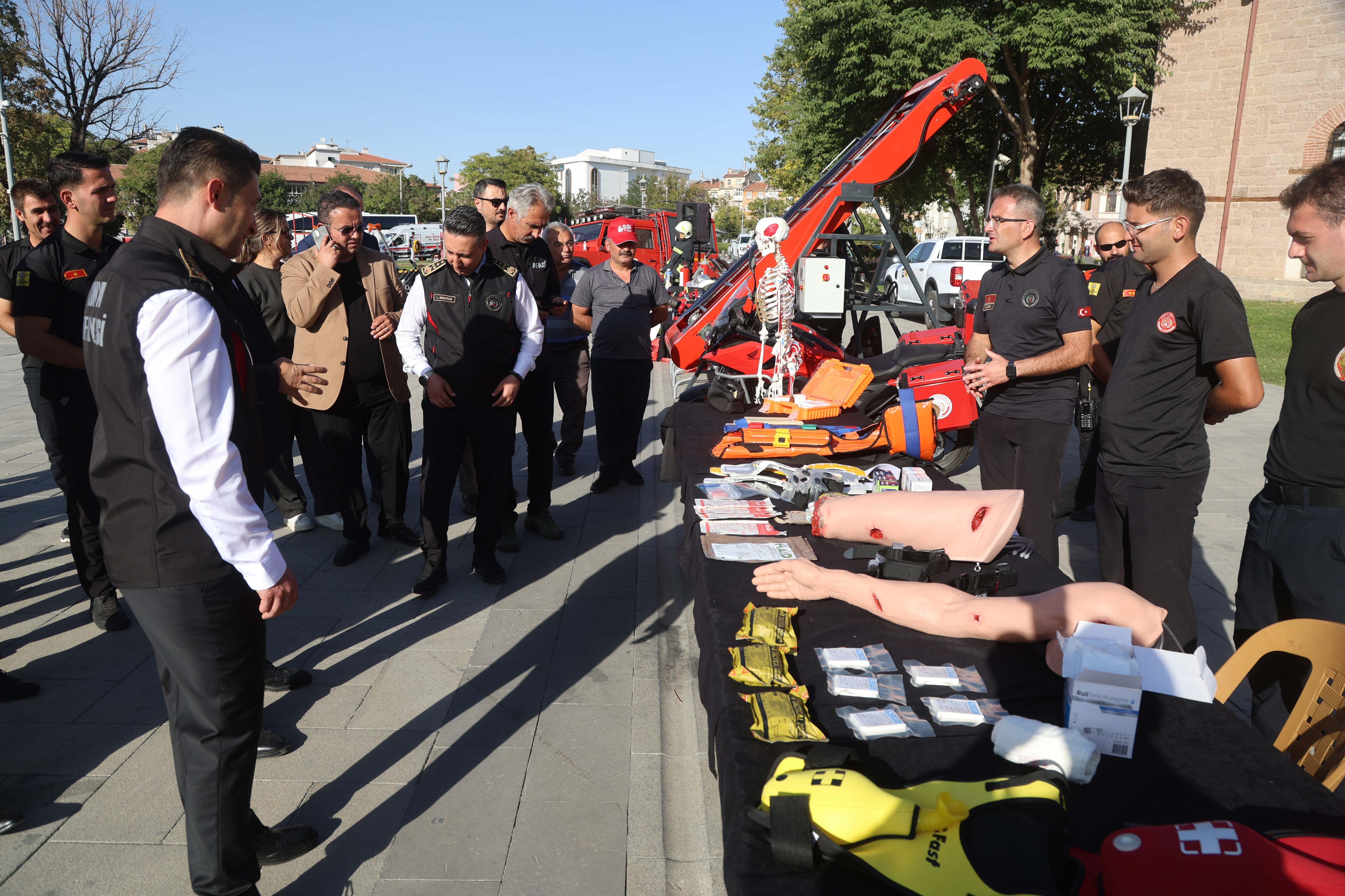 KONYA BÜYÜKŞEHİR’DEN İTFAİYE HAFTASI’NDA “FARKINDALIK” ETKİNLİĞİ