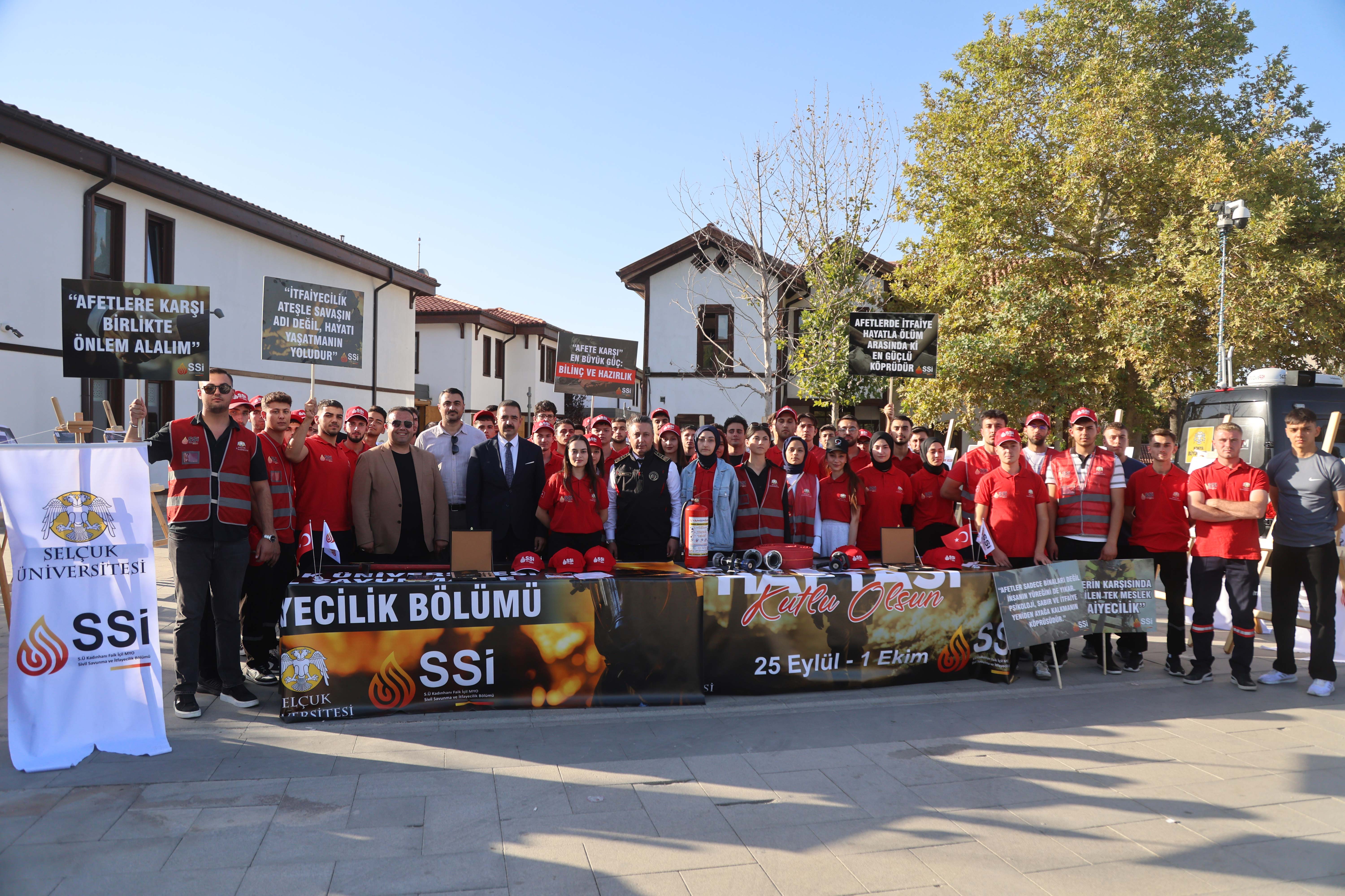 KONYA BÜYÜKŞEHİR’DEN İTFAİYE HAFTASI’NDA “FARKINDALIK” ETKİNLİĞİ