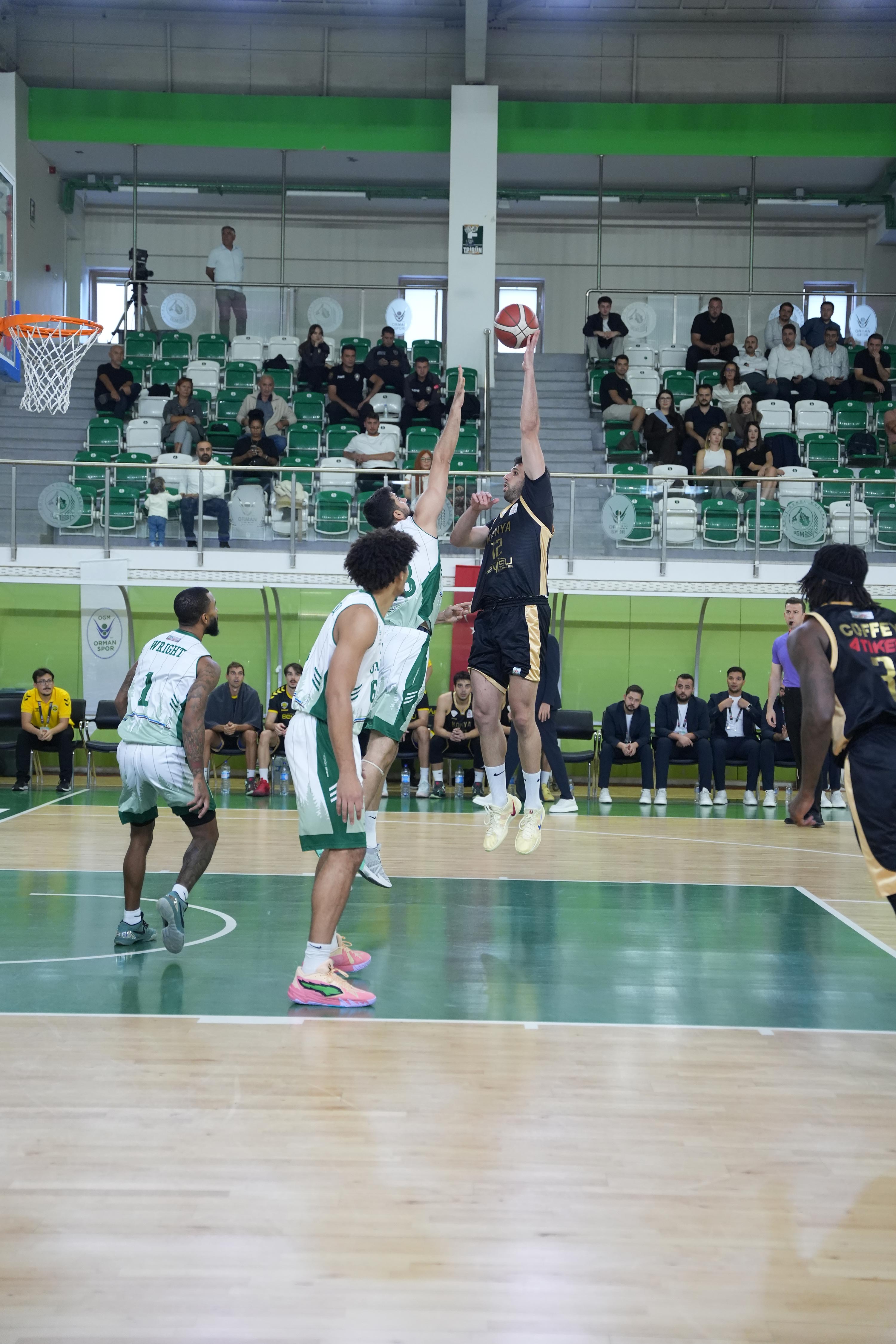 KONYA BÜYÜKŞEHİR DEPLASMANDA OGM ORMANSPOR’U FARKLI YENEREK İKİDE İKİ YAPTI