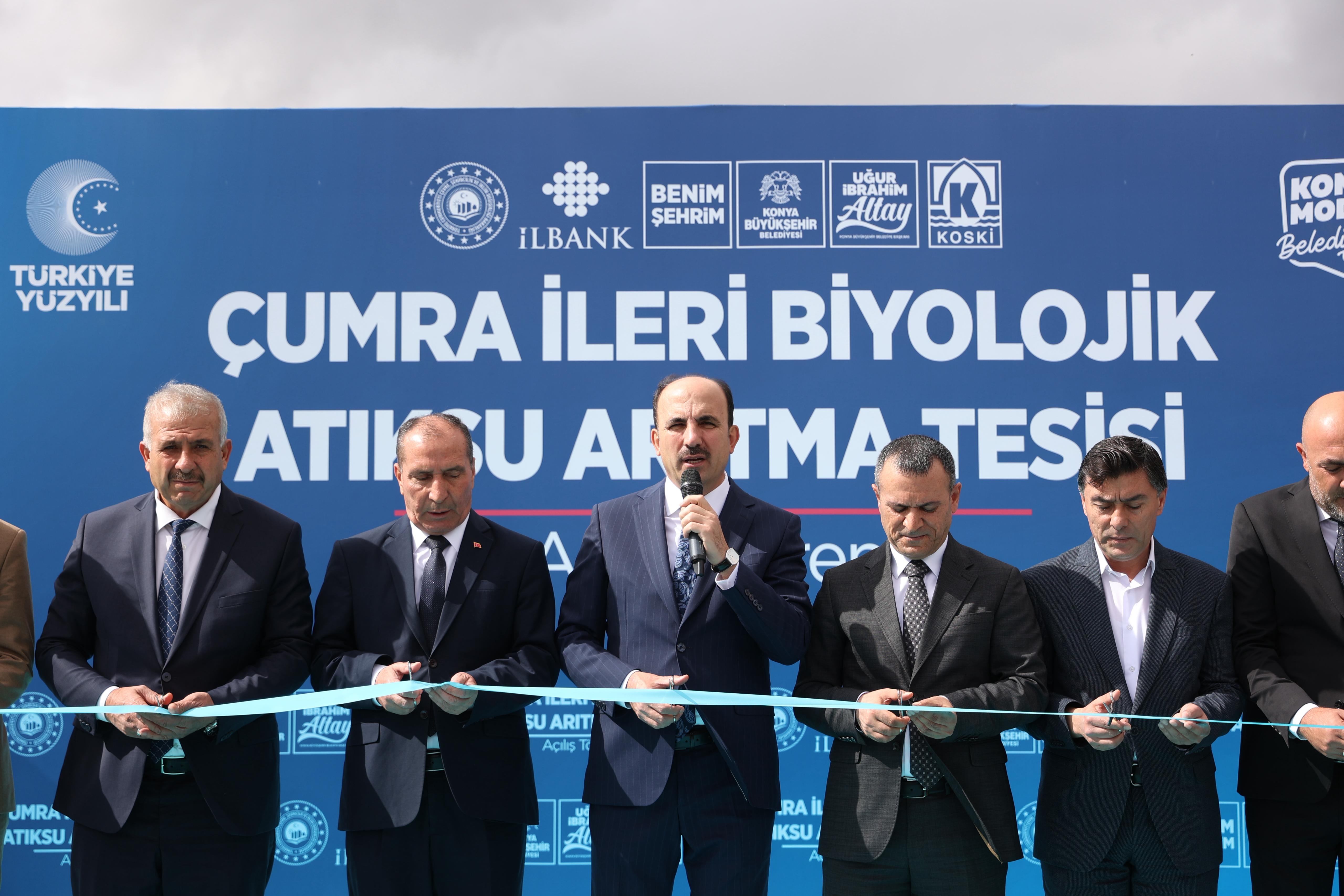 KONYA BÜYÜKŞEHİR’DEN ÇUMRA’YA 510 MİLYON LİRALIK DEV ÇEVRECİ YATIRIM
