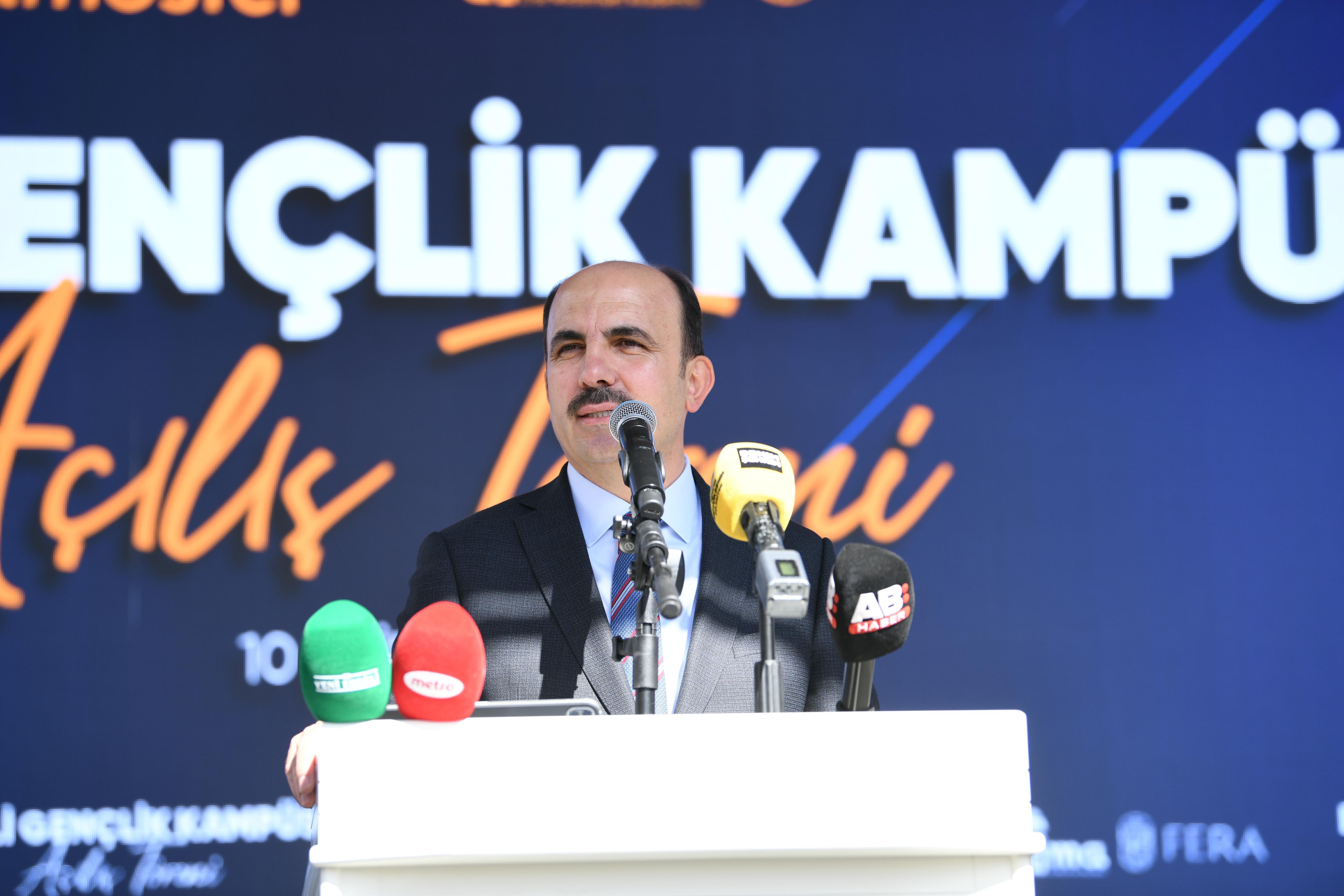 BÜYÜKŞEHİR KONYA’NIN EN BÜYÜK GENÇLİK KAMPÜSÜ’NÜ EREĞLİ’DE AÇTI