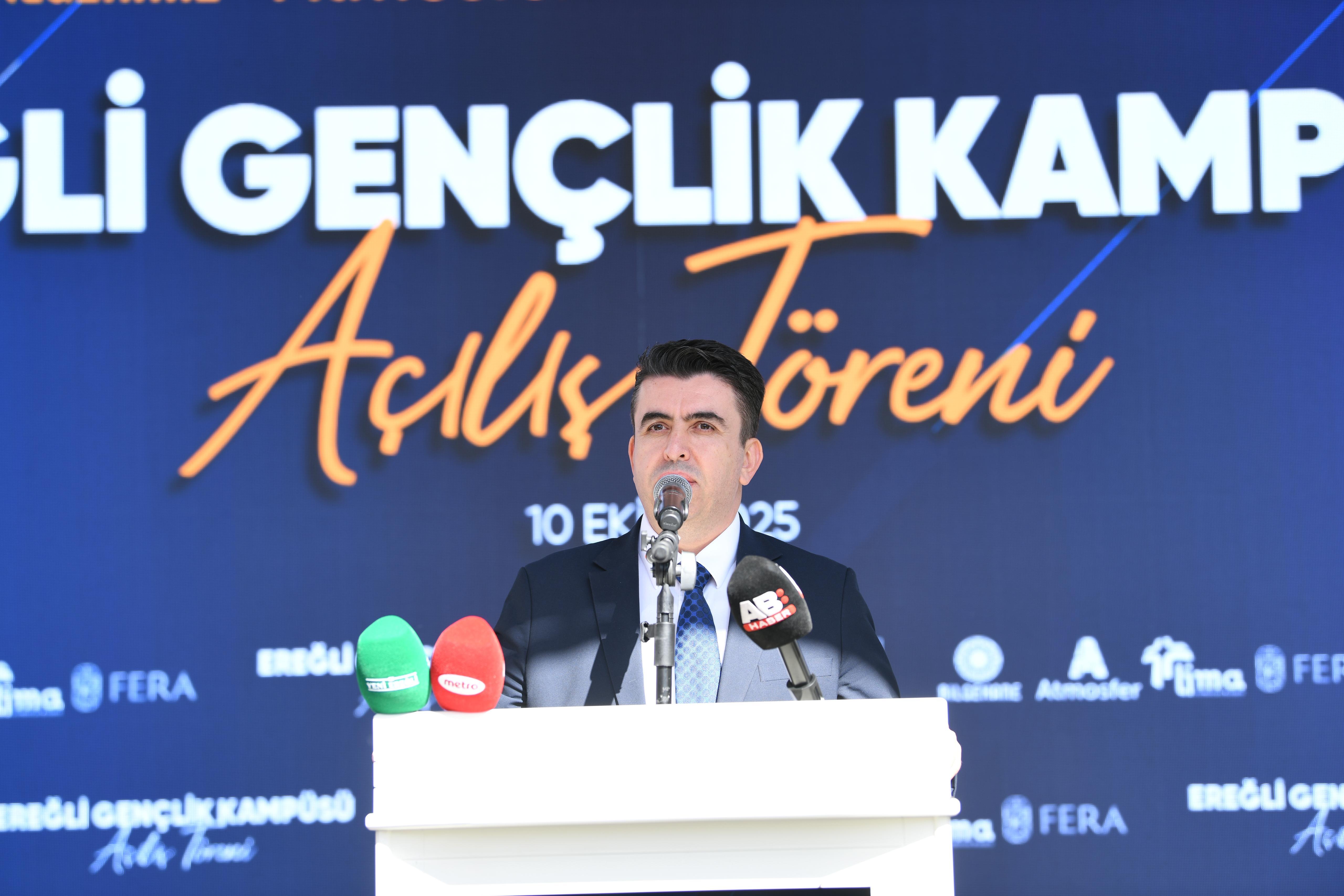 BÜYÜKŞEHİR KONYA’NIN EN BÜYÜK GENÇLİK KAMPÜSÜ’NÜ EREĞLİ’DE AÇTI