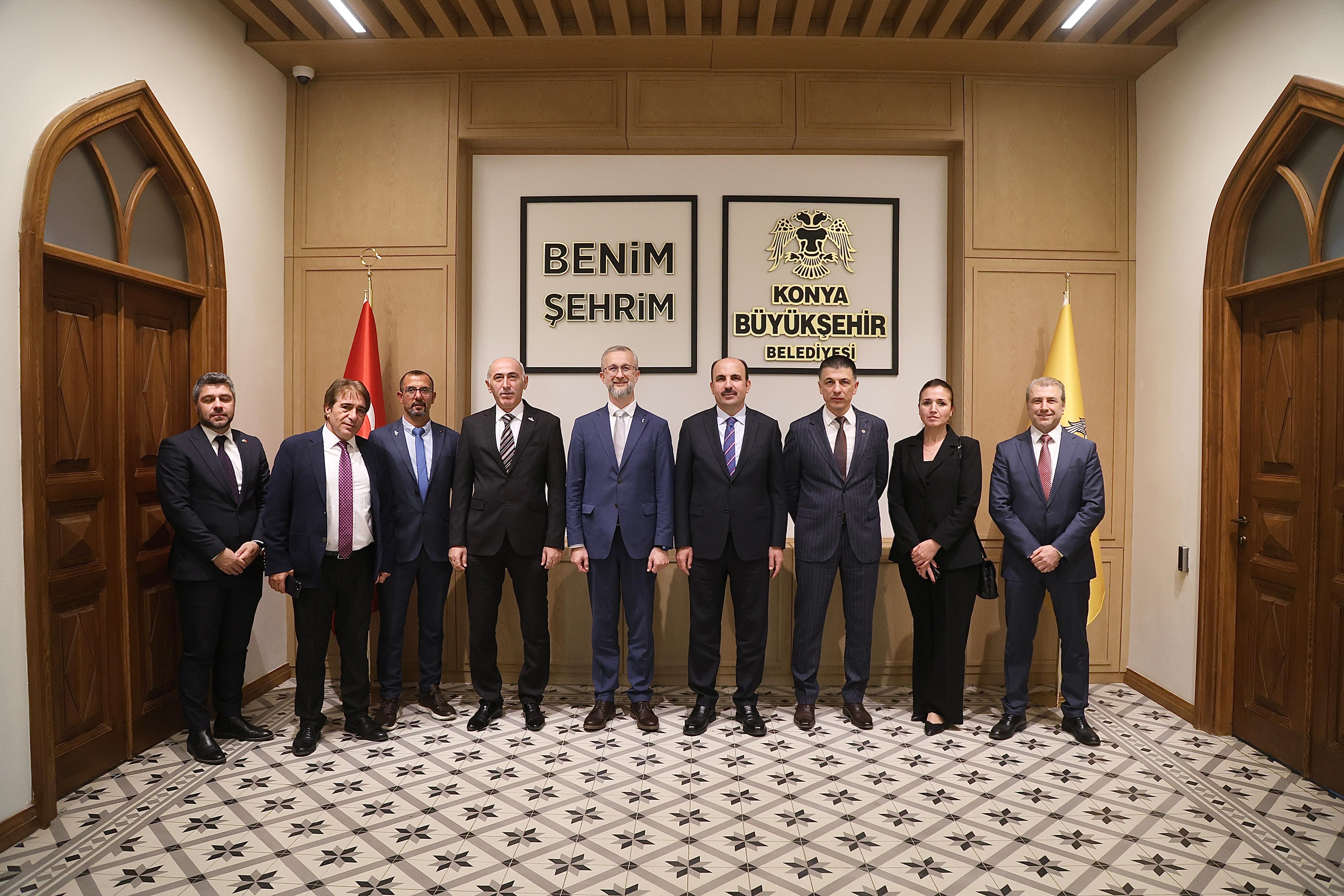 UKRAYNA’NIN ANKARA BÜYÜKELÇİSİ DZHELİAOV BAŞKAN ALTAY’I ZİYARET ETTİ