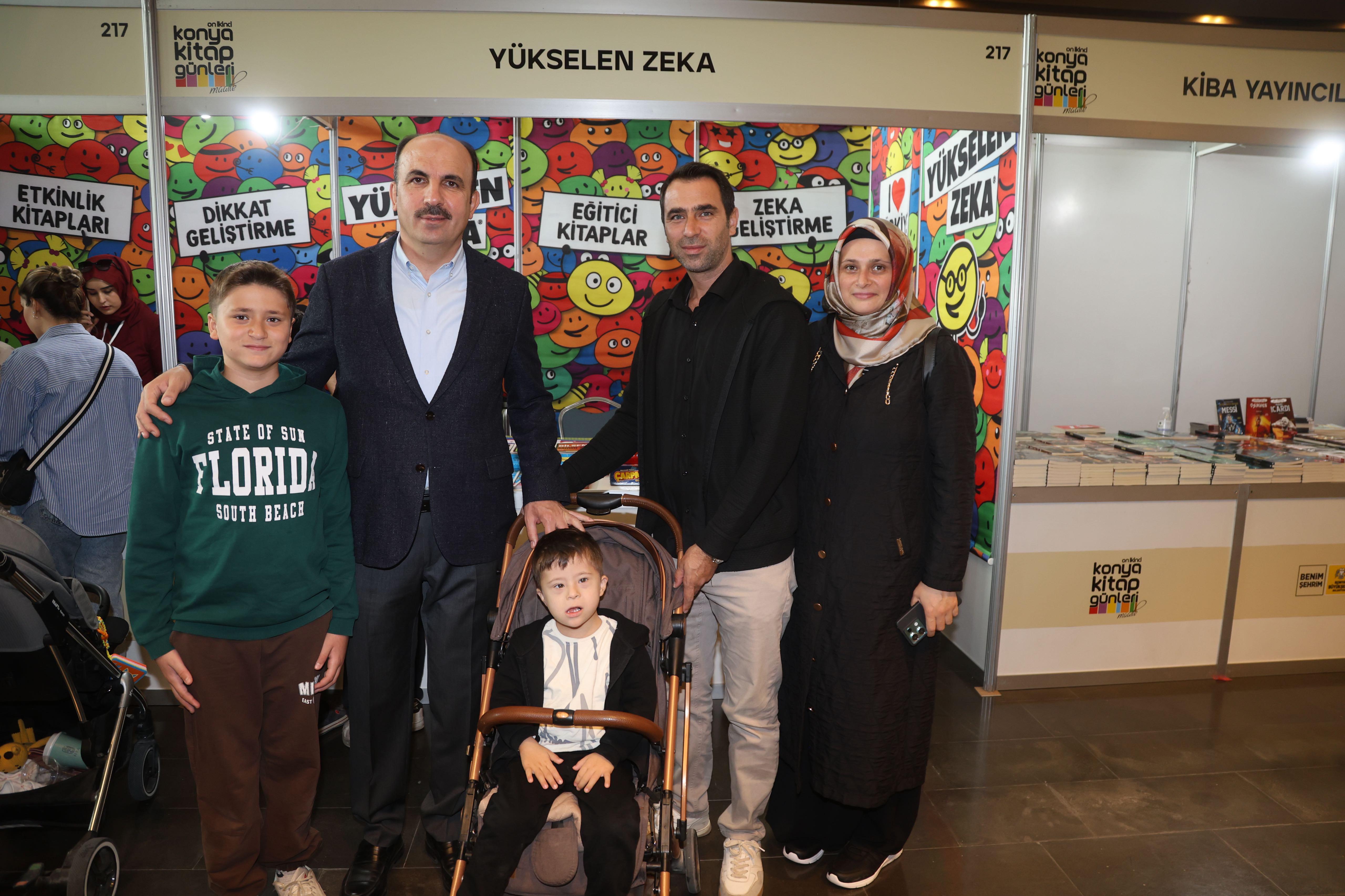 BAŞKAN ALTAY TÜM KİTAPSEVERLERİ 12. KONYA KİTAP GÜNLERİ’NE DAVET ETTİ