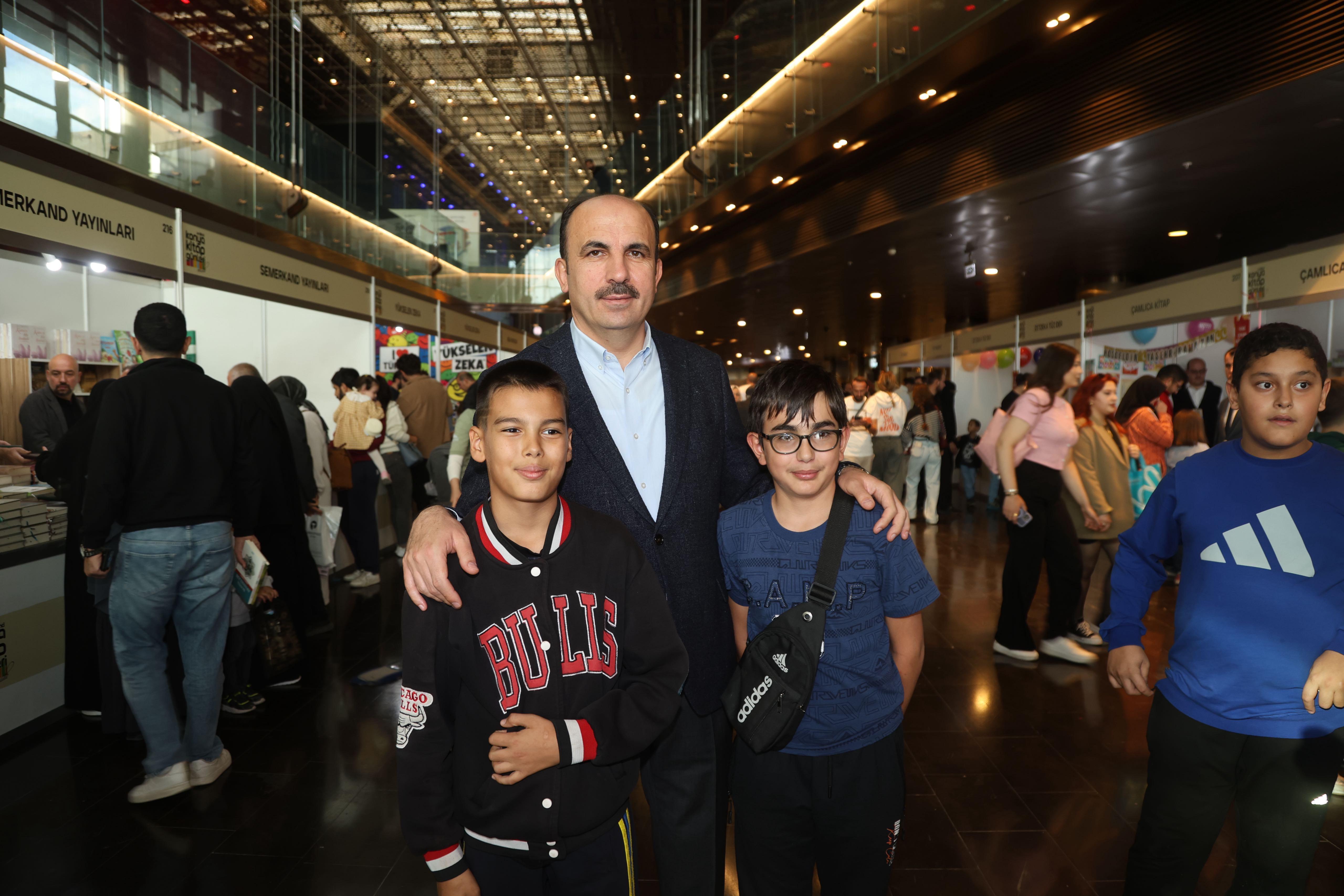 BAŞKAN ALTAY TÜM KİTAPSEVERLERİ 12. KONYA KİTAP GÜNLERİ’NE DAVET ETTİ