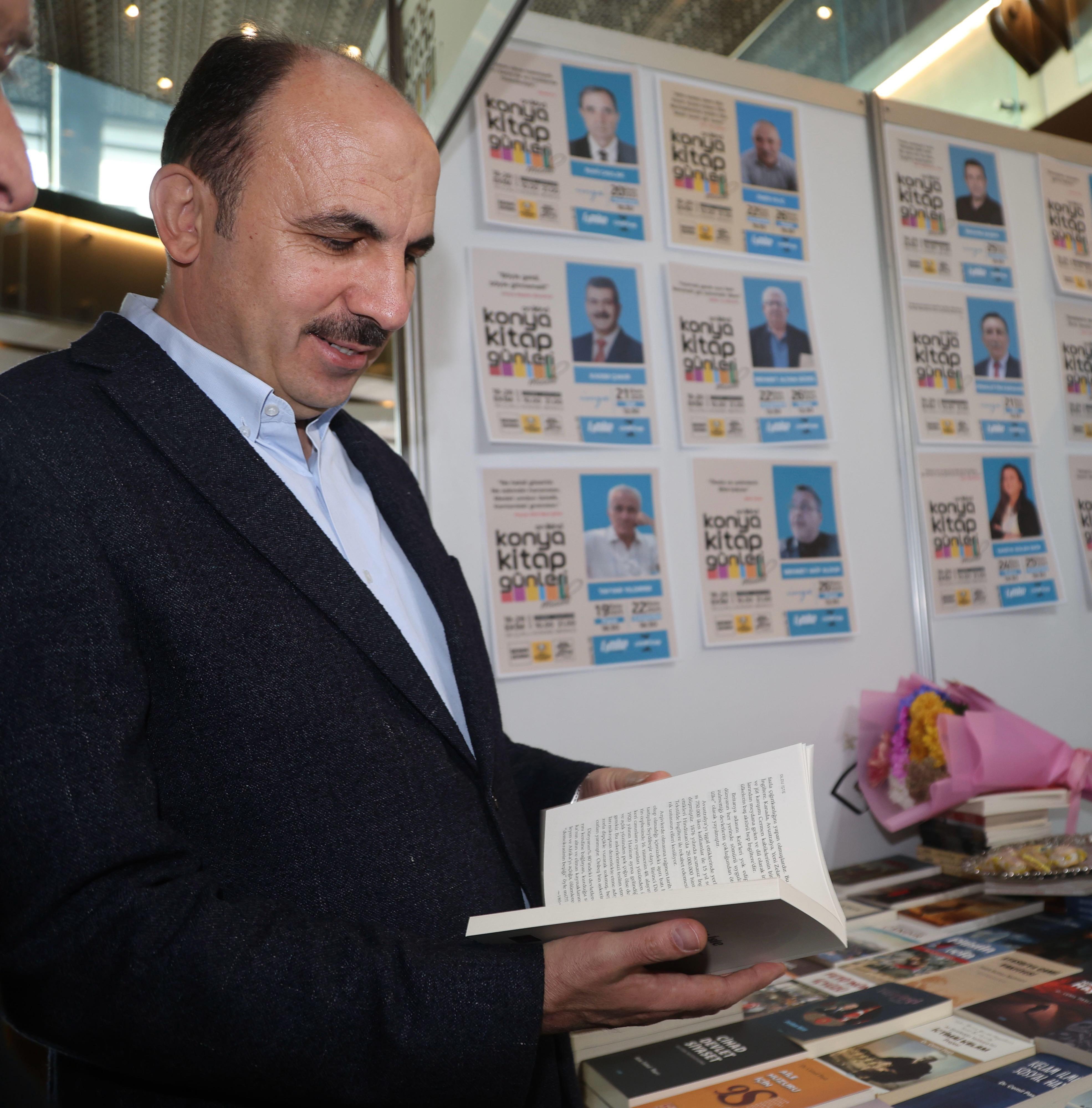 BAŞKAN ALTAY TÜM KİTAPSEVERLERİ 12. KONYA KİTAP GÜNLERİ’NE DAVET ETTİ