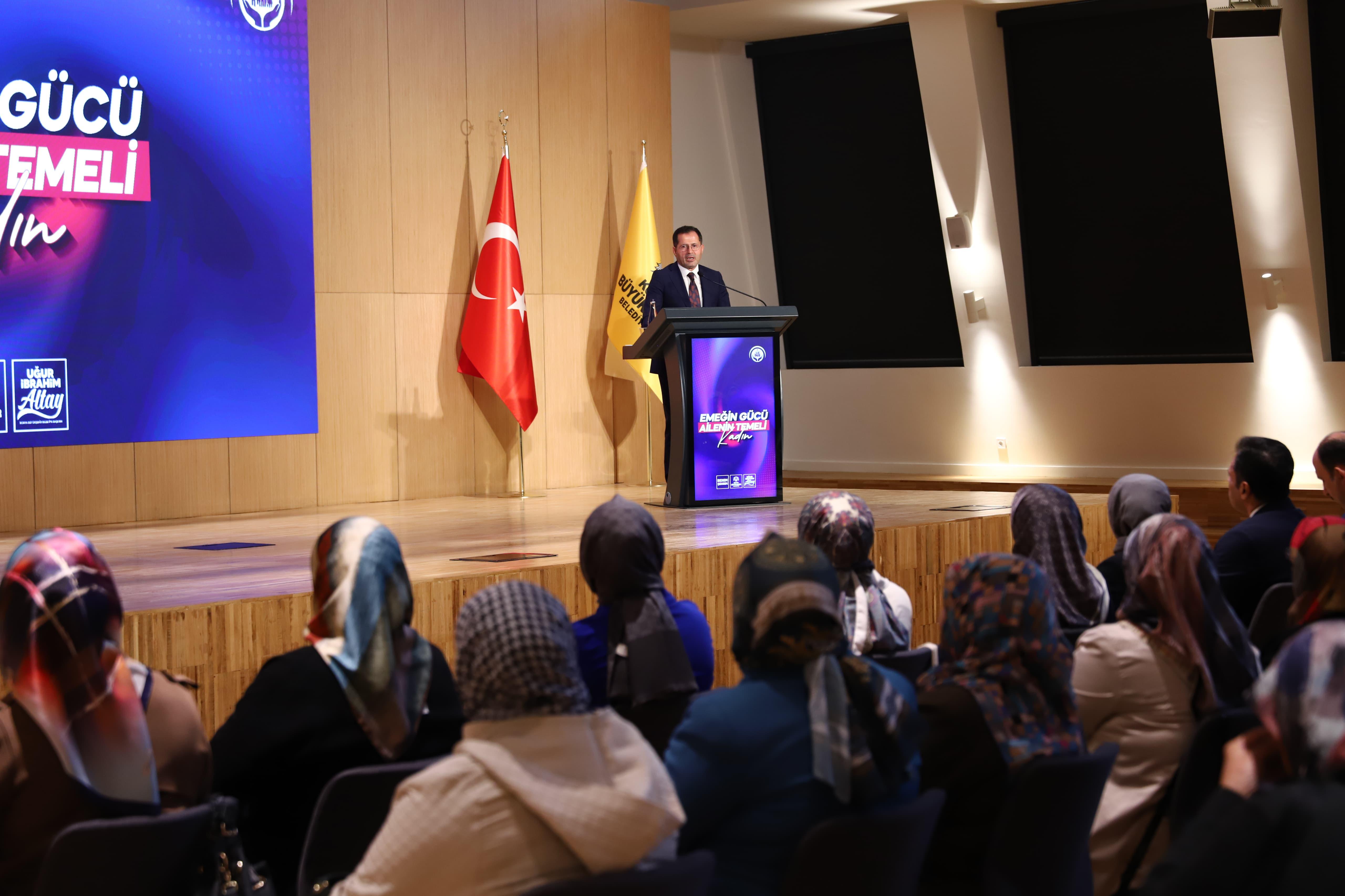 BAŞKAN ALTAY: “TÜRKİYE’NİN ÇOK DAHA GÜÇLÜ VE BÜYÜK OLMASI ADINA ÇALIŞIYORUZ”