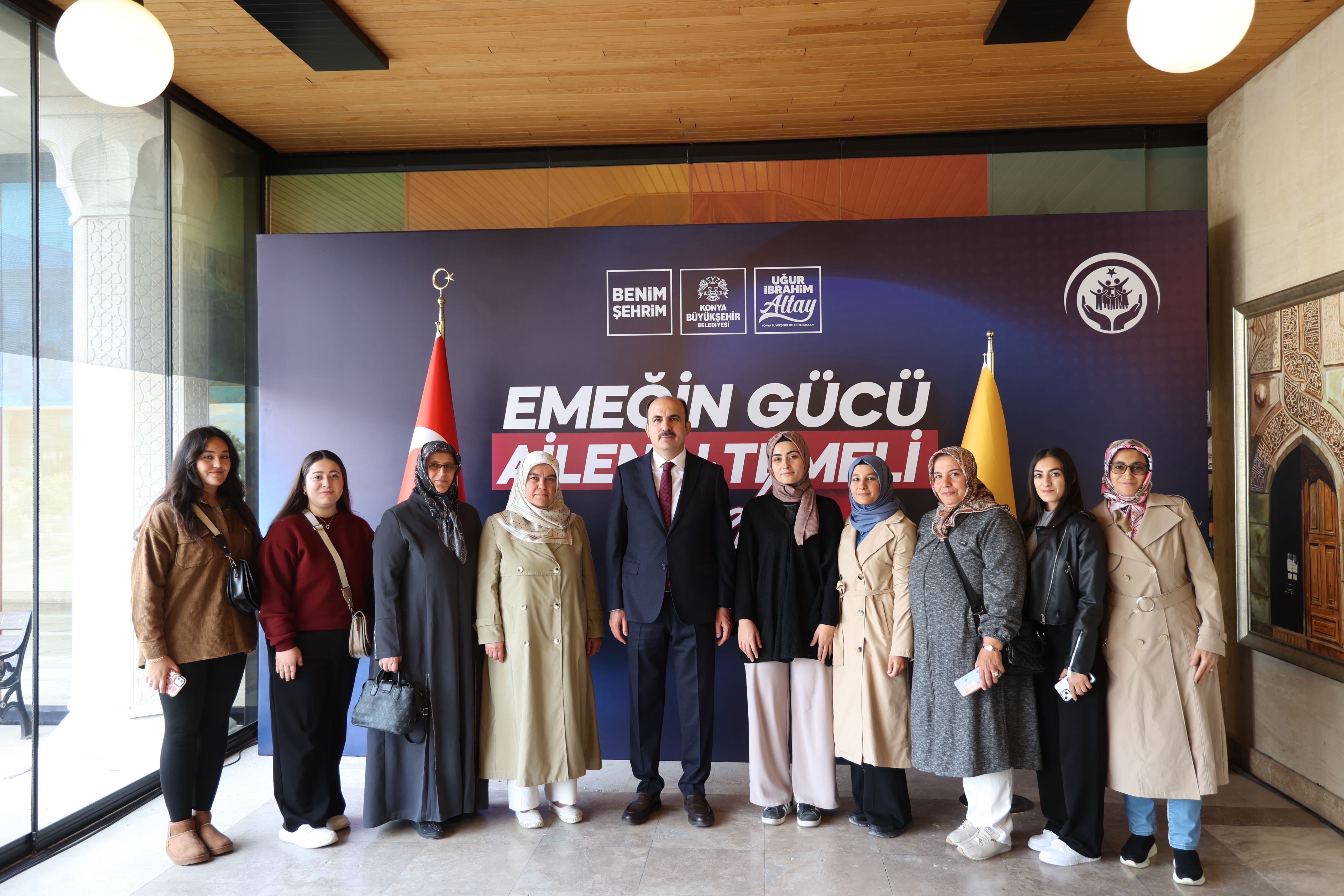 BAŞKAN ALTAY: “VERDİĞİMİZ SÖZLERİ YERİNE GETİRMEK İÇİN ÇABA SARF EDİYORUZ”