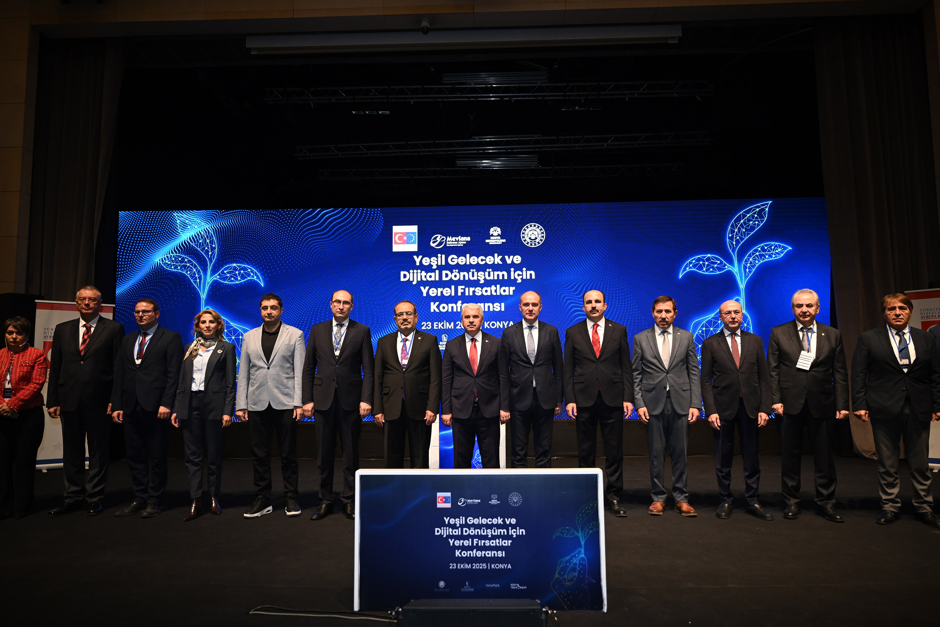 KONYA’DA “YEŞİL GELECEK VE DİJİTAL DÖNÜŞÜM İÇİN YEREL FIRSATLAR KONFERANSI” YAPILDI