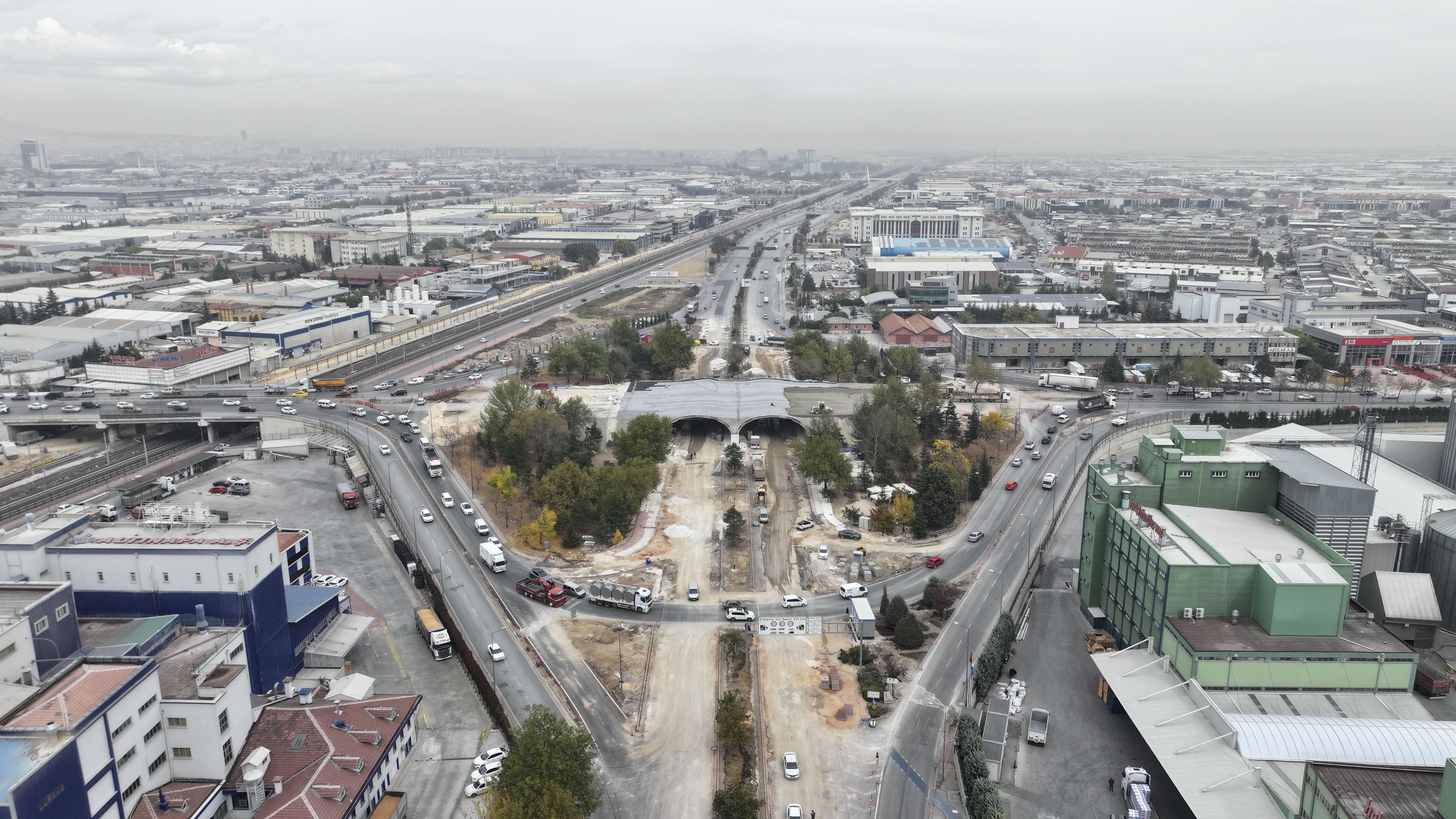 BAŞKAN ALTAY: “MARANGOZLAR KÖPRÜLÜ KAVŞAĞI’NIN ANKARA YOLU KISMINI 3 KASIM’DA TRAFİĞE AÇACAĞIZ”