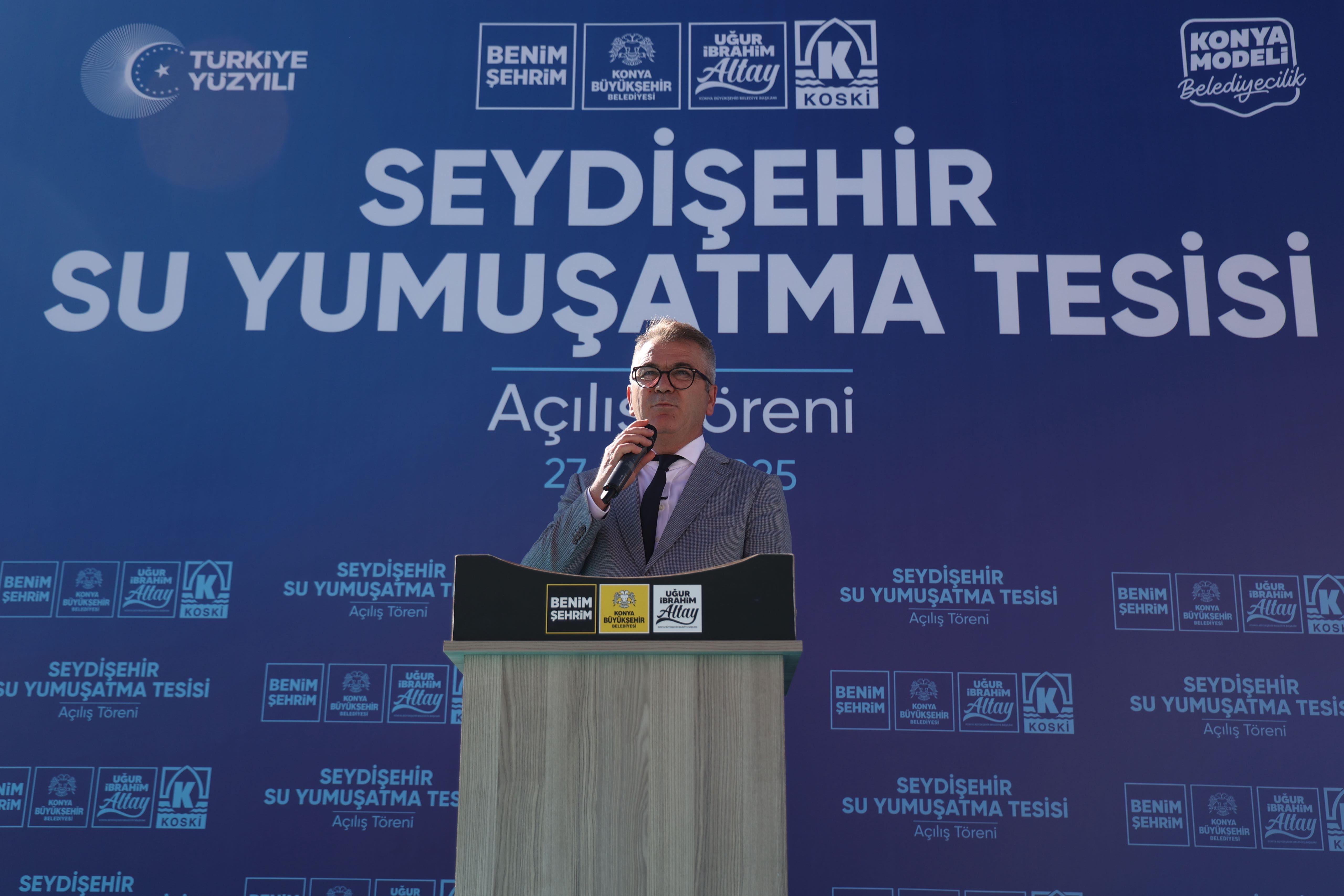 BAŞKAN ALTAY SEYDİŞEHİR’E KAZANDIRILAN 65 MİLYON LİRALIK SU YUMUŞATMA TESİSİNİ AÇTI