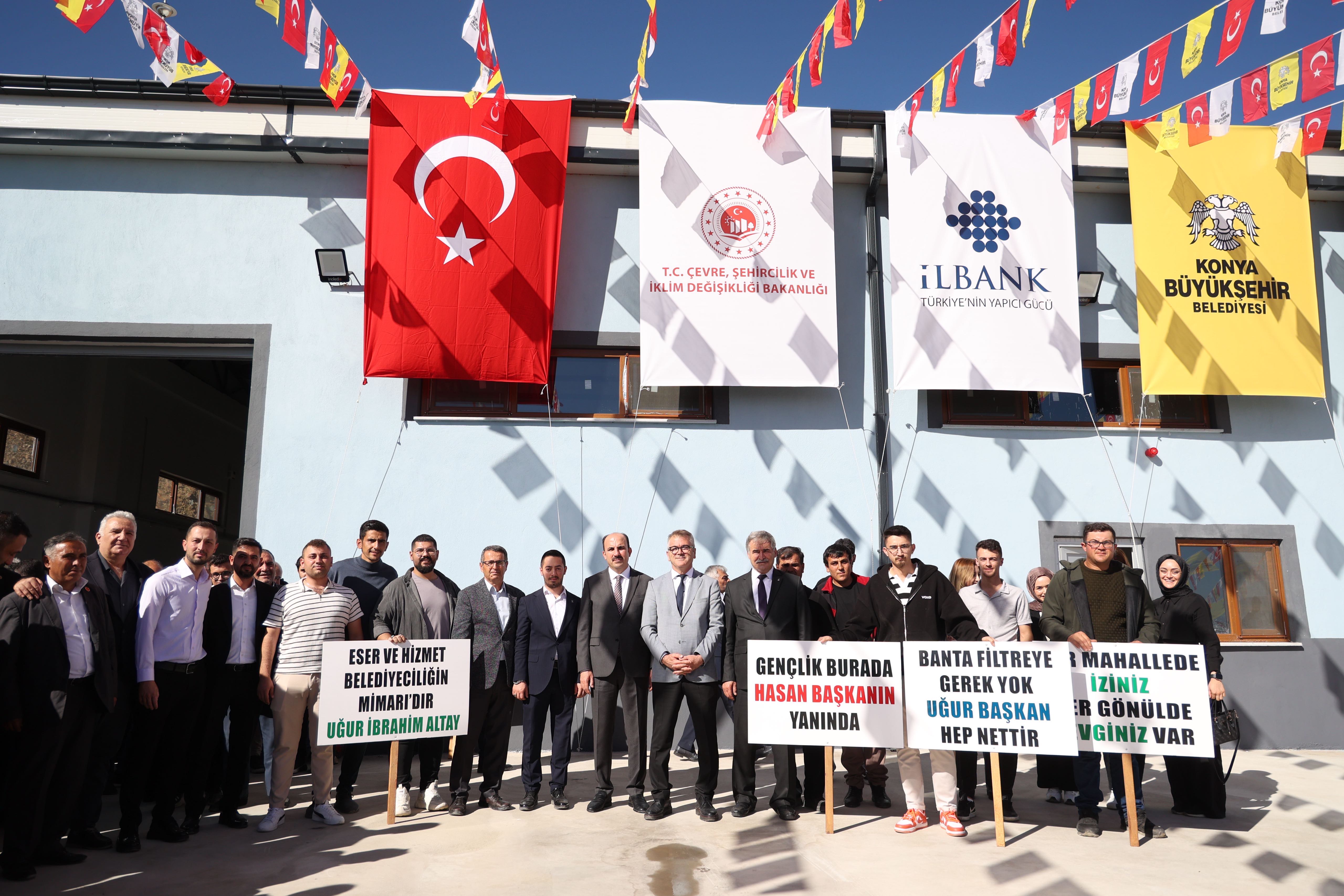 BAŞKAN ALTAY SEYDİŞEHİR’E KAZANDIRILAN 65 MİLYON LİRALIK SU YUMUŞATMA TESİSİNİ AÇTI