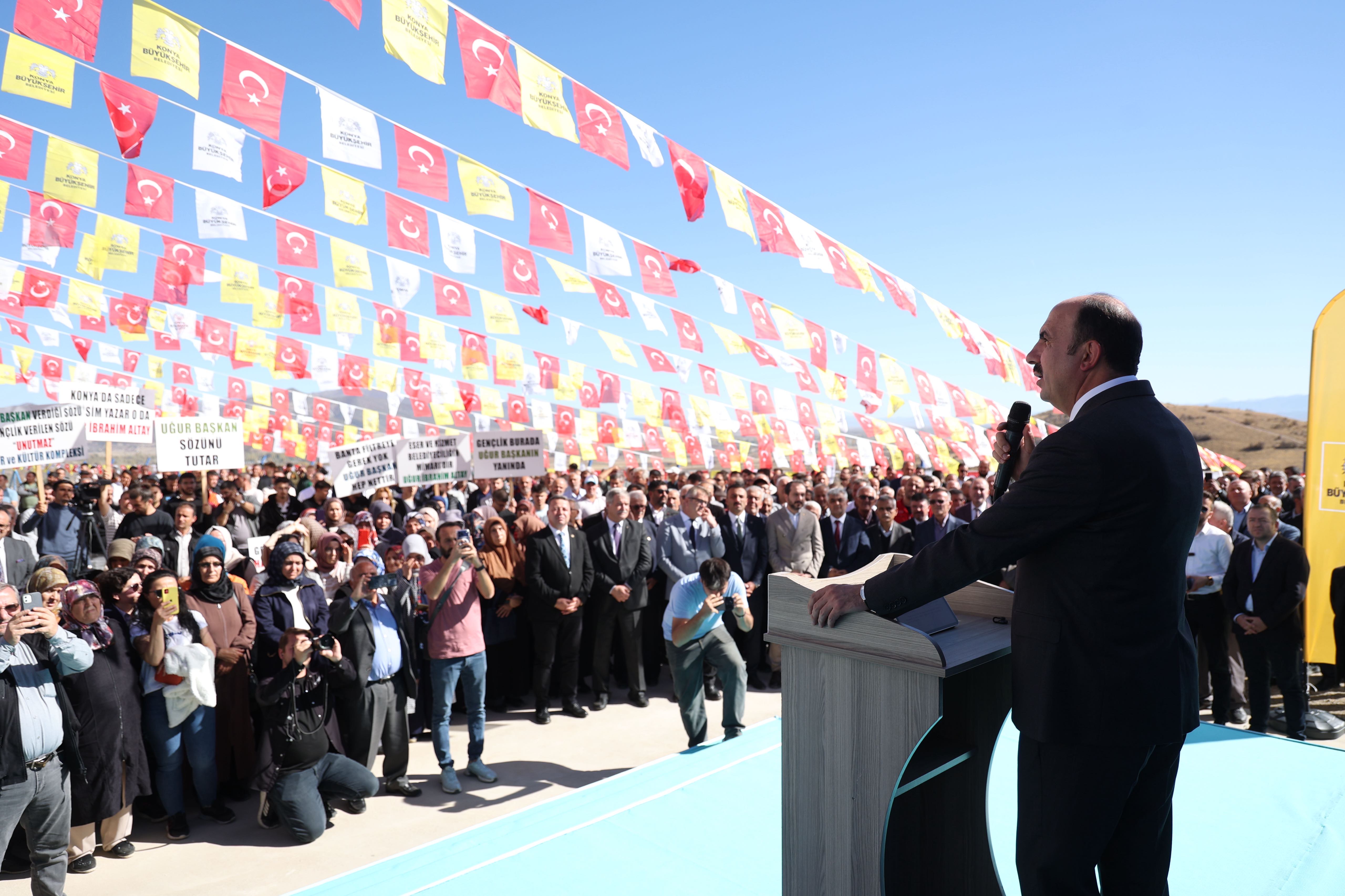 BAŞKAN ALTAY SEYDİŞEHİR’E KAZANDIRILAN 65 MİLYON LİRALIK SU YUMUŞATMA TESİSİNİ AÇTI