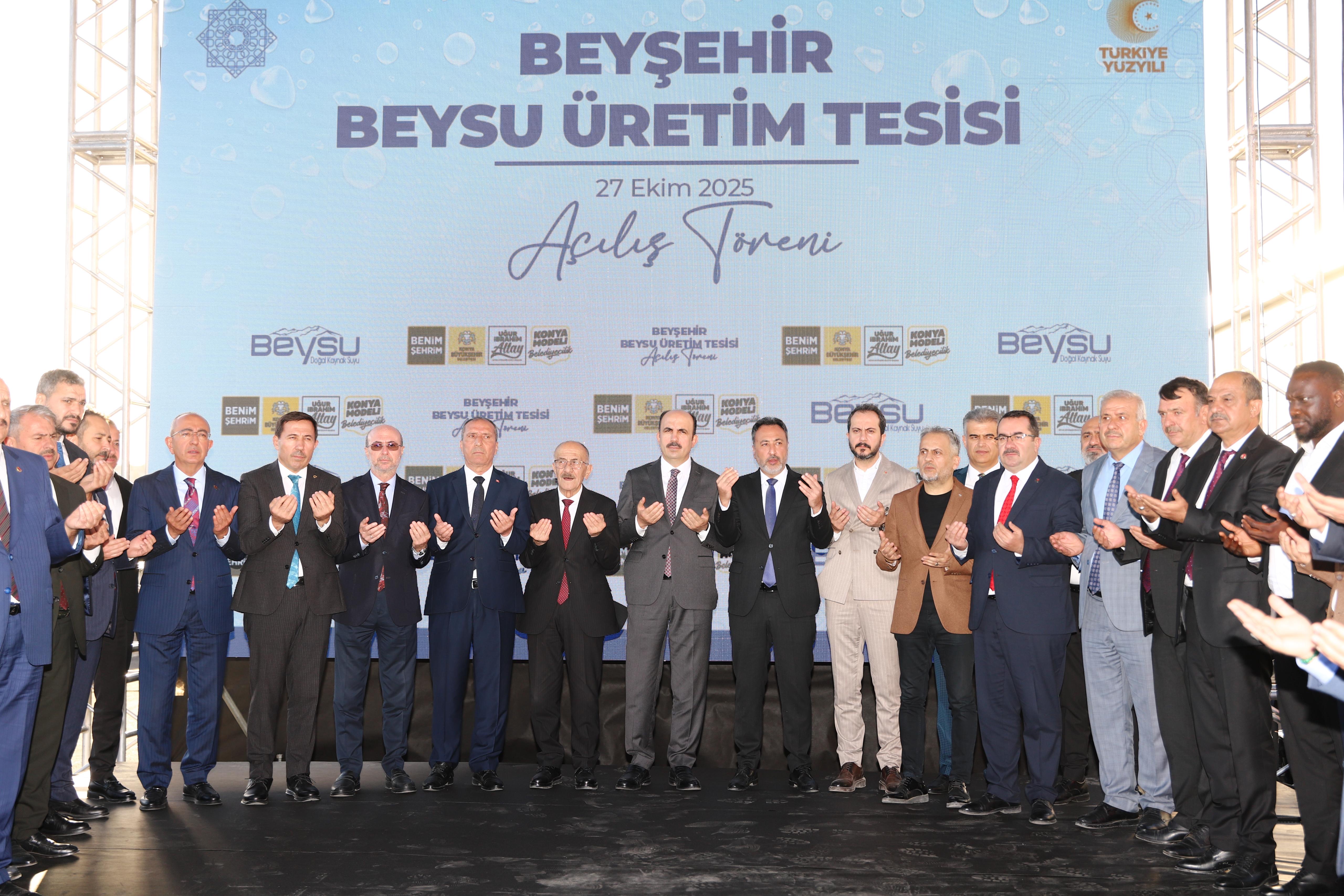 BAŞKAN ALTAY, BEYSU’NUN 1 MİLYAR 130 MİLYONLUK DEV TESİSİNİ HİZMETE AÇTI