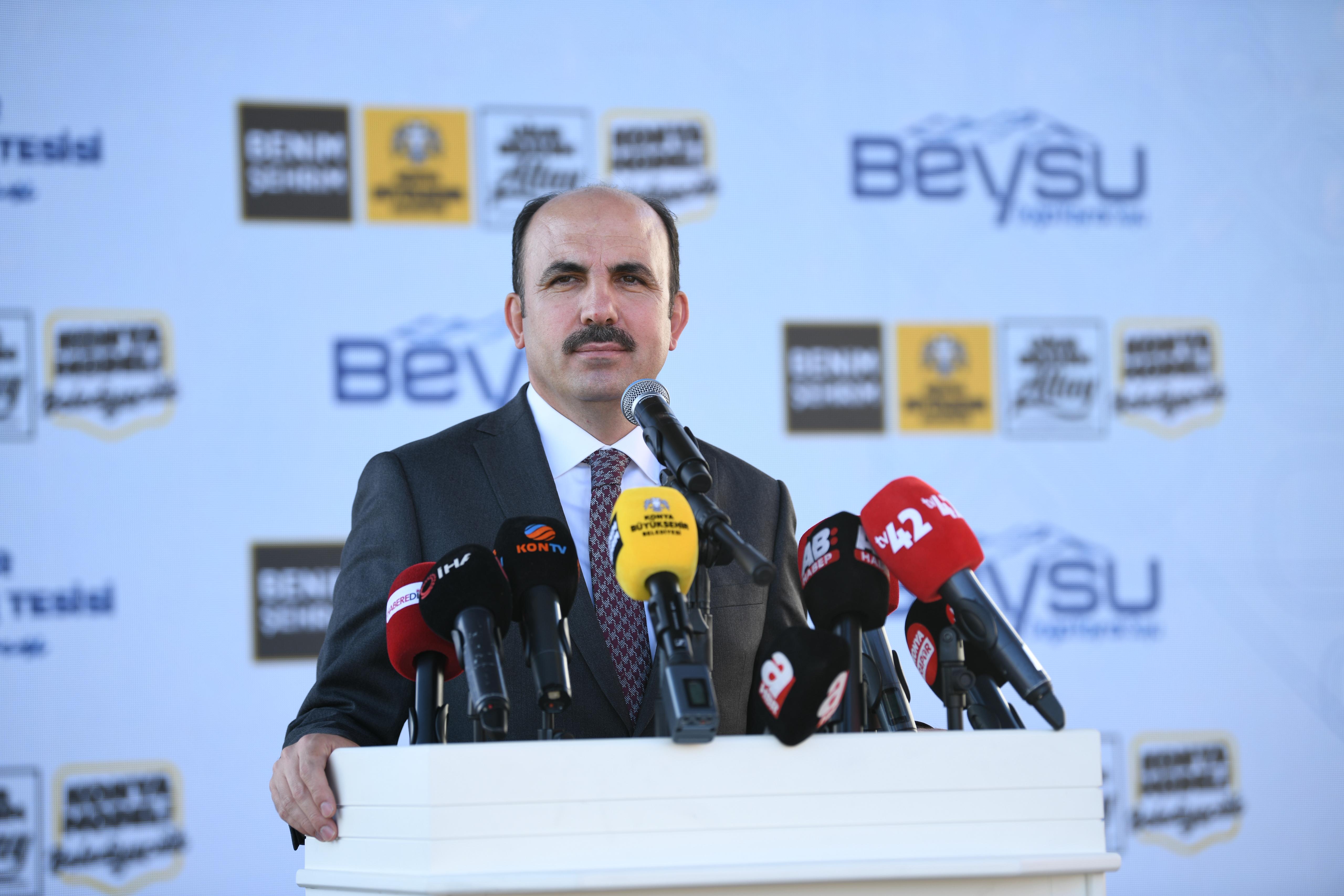BAŞKAN ALTAY, BEYSU’NUN 1 MİLYAR 130 MİLYONLUK DEV TESİSİNİ HİZMETE AÇTI
