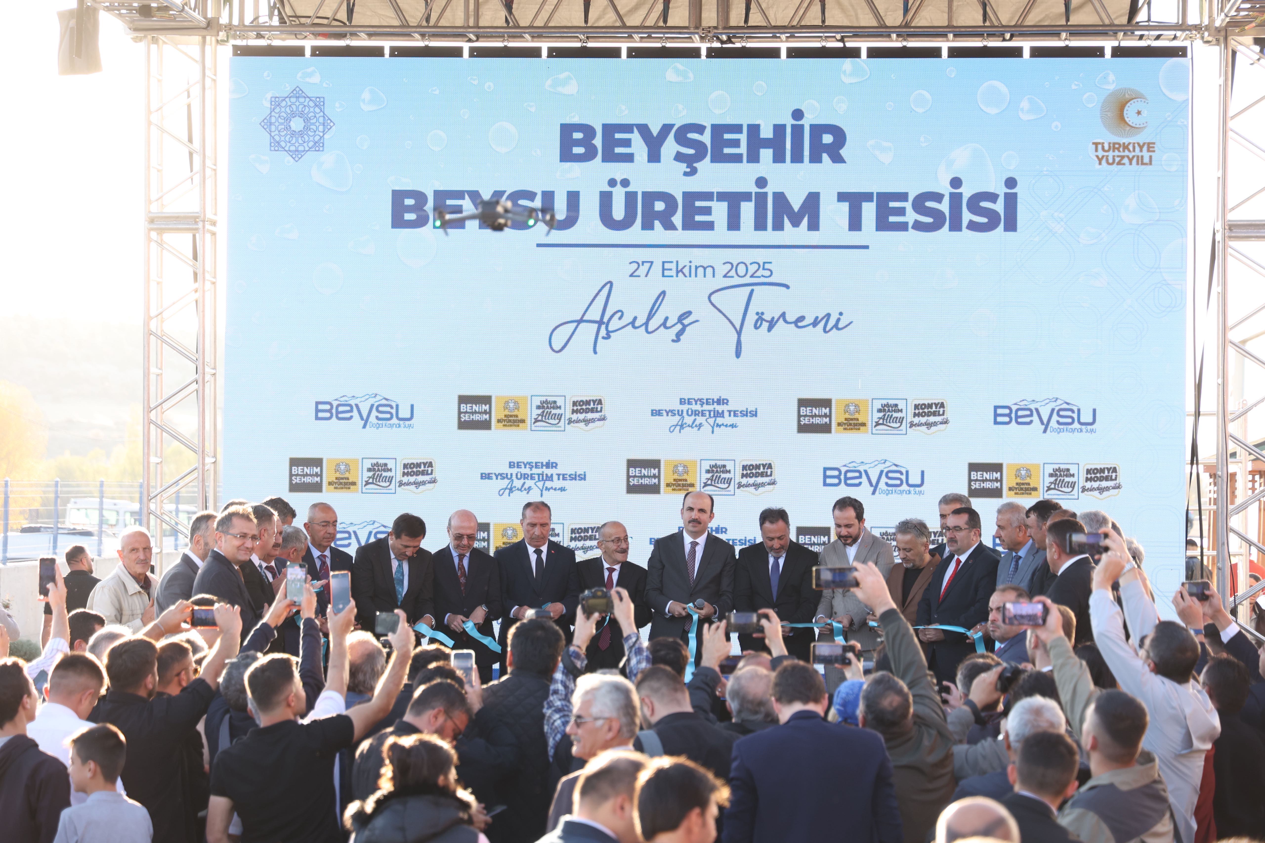 BAŞKAN ALTAY, BEYSU’NUN 1 MİLYAR 130 MİLYONLUK DEV TESİSİNİ HİZMETE AÇTI