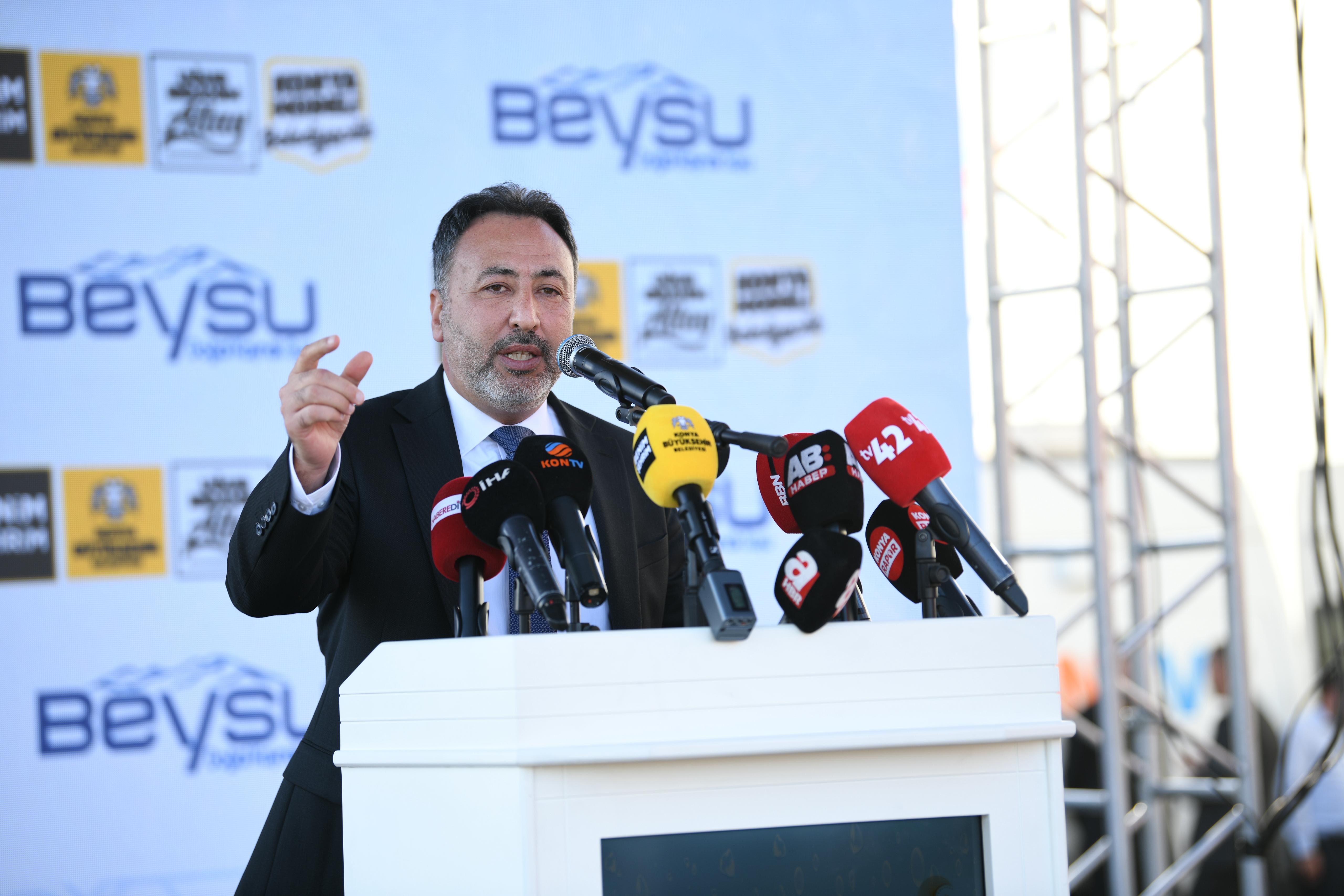 BAŞKAN ALTAY, BEYSU’NUN 1 MİLYAR 130 MİLYONLUK DEV TESİSİNİ HİZMETE AÇTI
