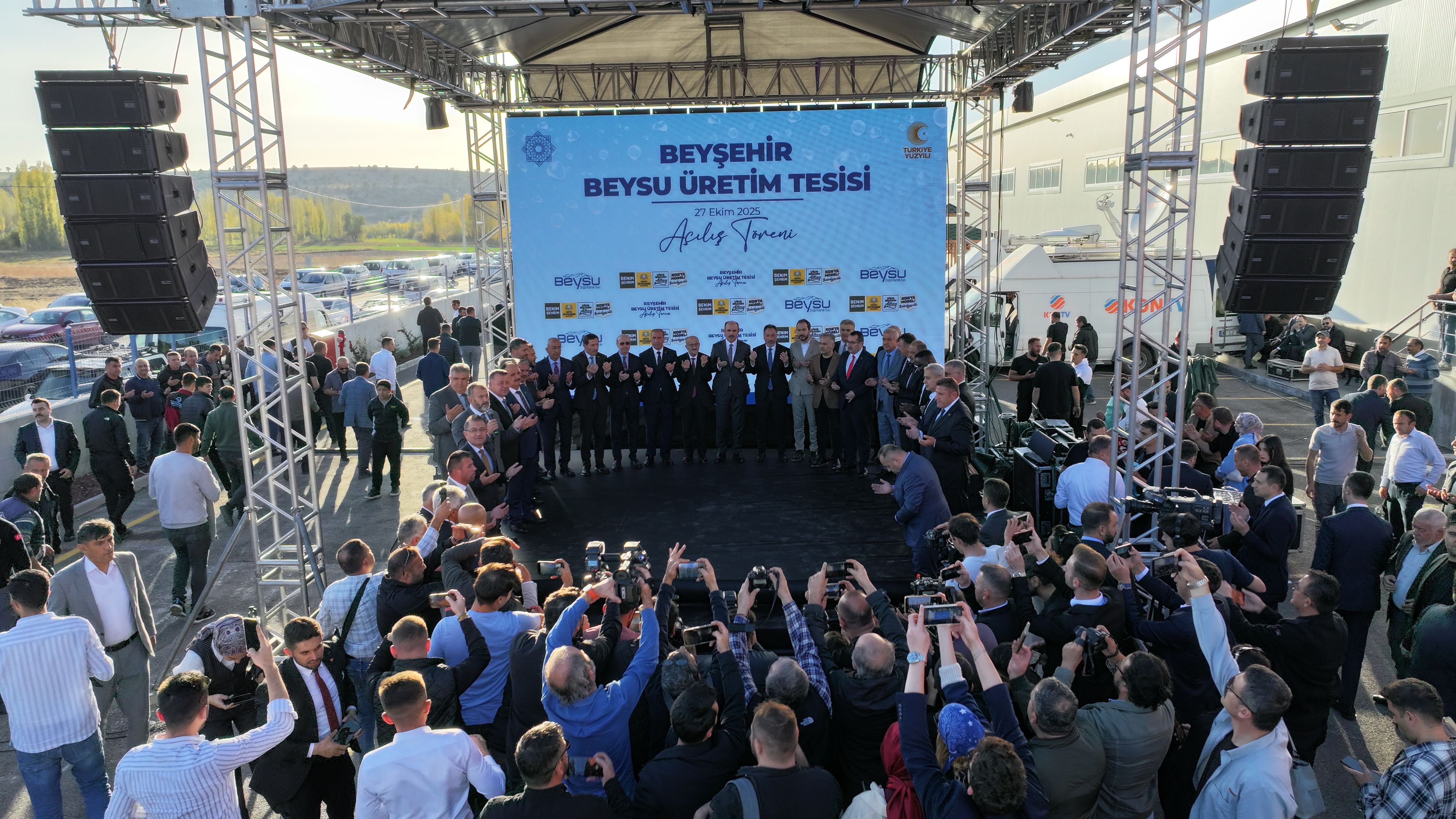 BAŞKAN ALTAY, BEYSU’NUN 1 MİLYAR 130 MİLYONLUK DEV TESİSİNİ HİZMETE AÇTI