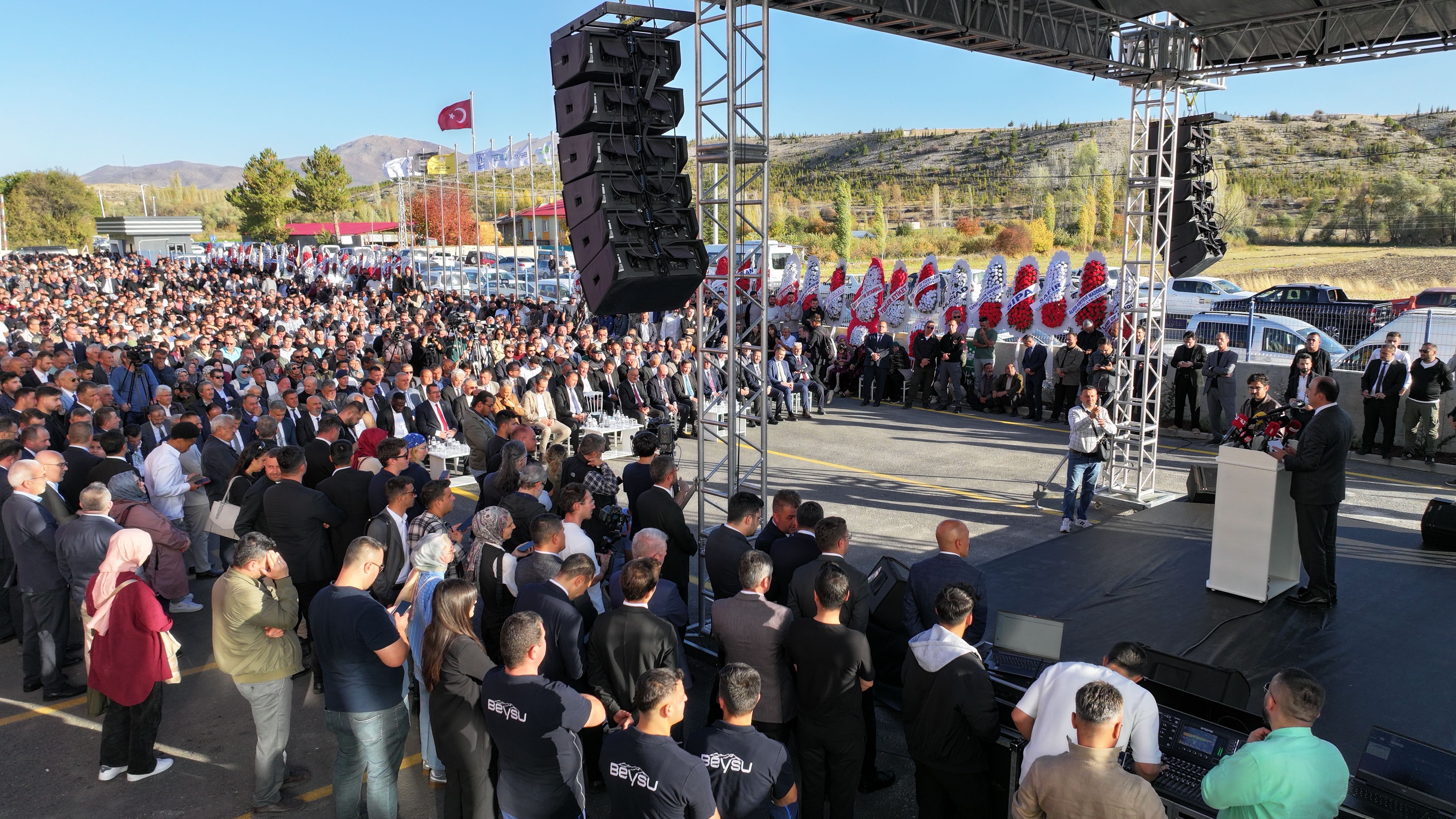 BAŞKAN ALTAY, BEYSU’NUN 1 MİLYAR 130 MİLYONLUK DEV TESİSİNİ HİZMETE AÇTI