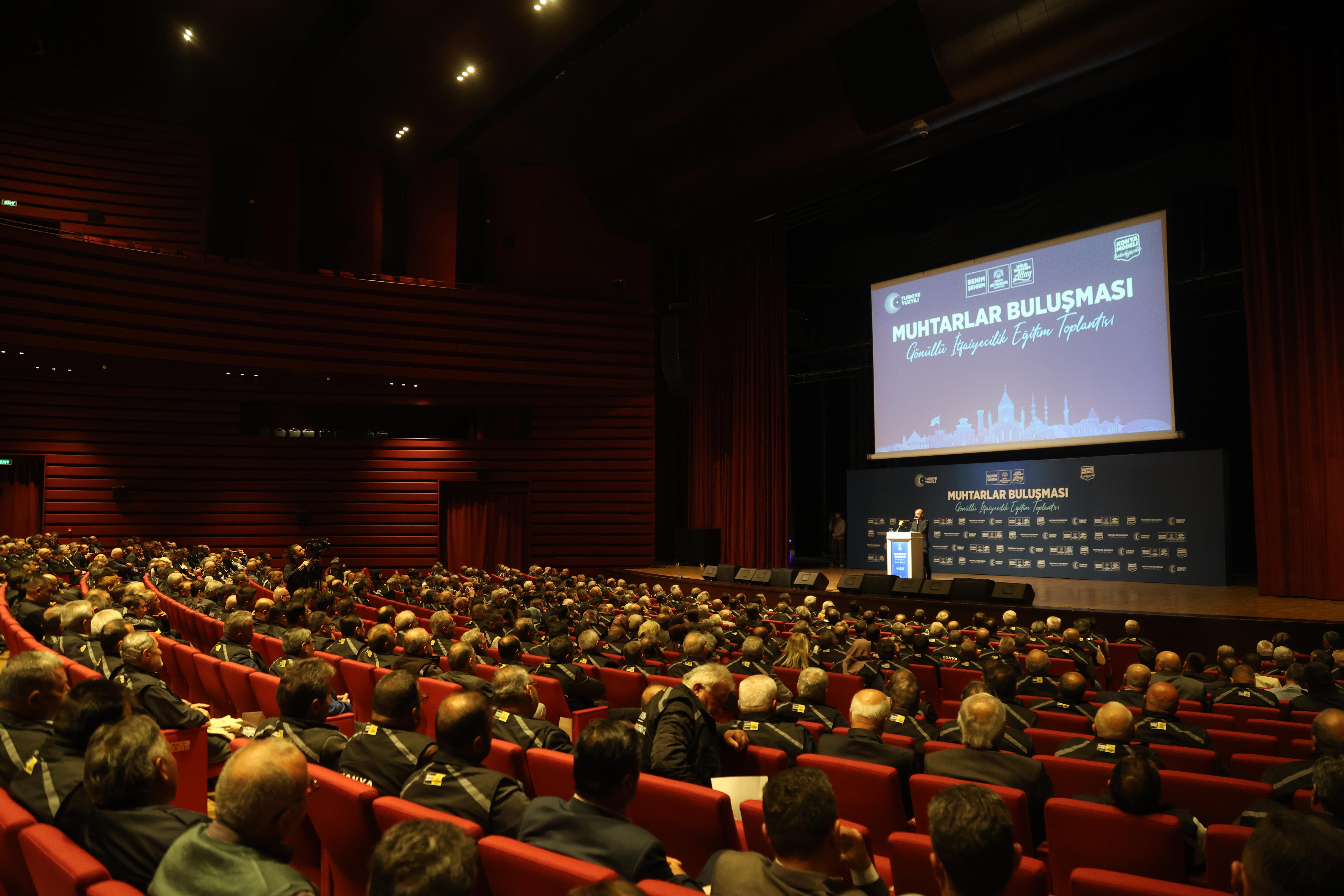 BAŞKAN ALTAY: “MUHTARLARIMIZLA HANGİ YOLA ÇIKTIYSAK ALLAH’IN İZNİYLE ONU BAŞARDIK”