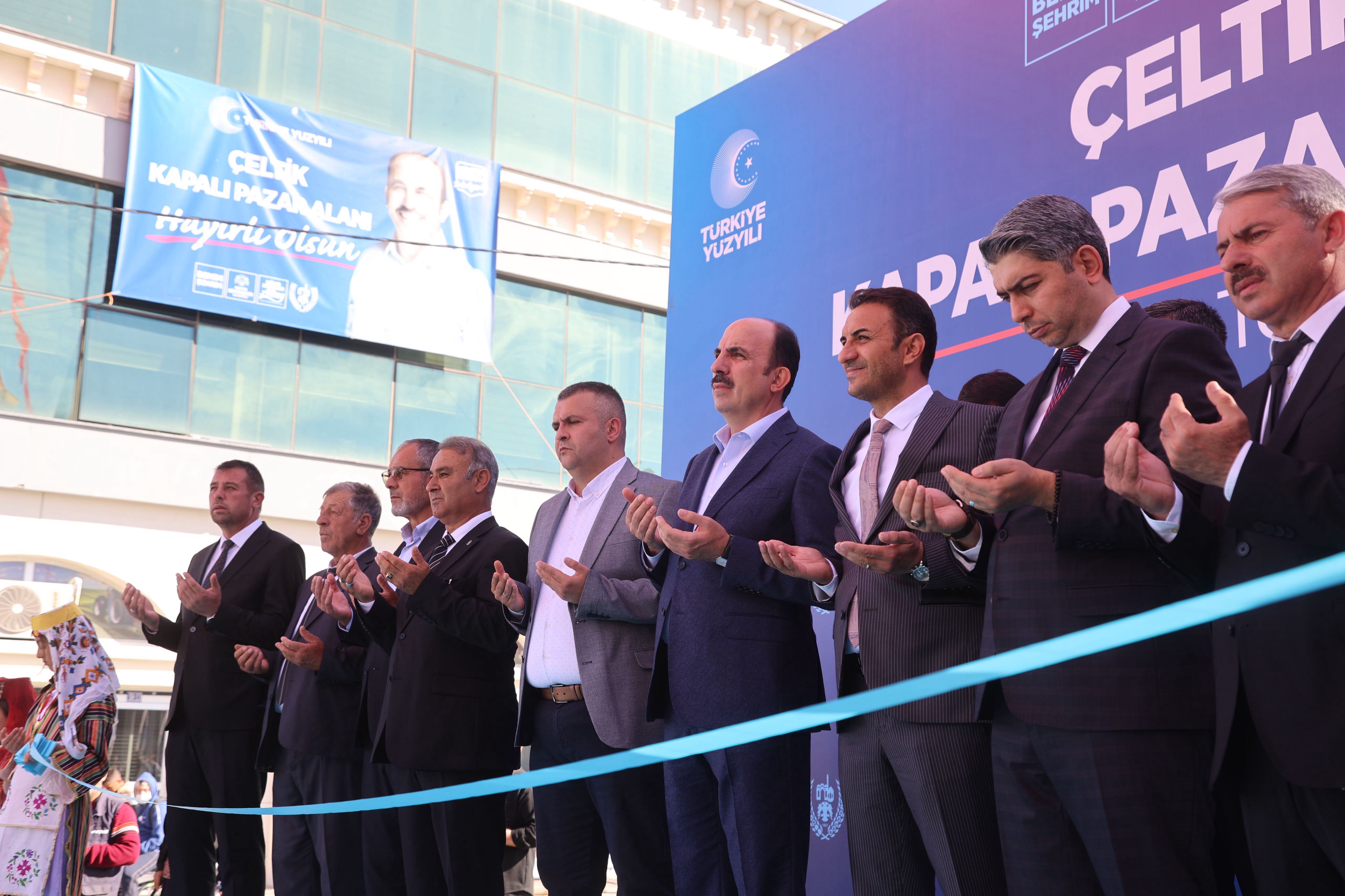 BAŞKAN ALTAY 102 MİLYON LİRA BEDELLE ÇELTİK’E KAZANDIRILAN KAPALI PAZAR YERİ’NİN AÇILIŞINI YAPTI