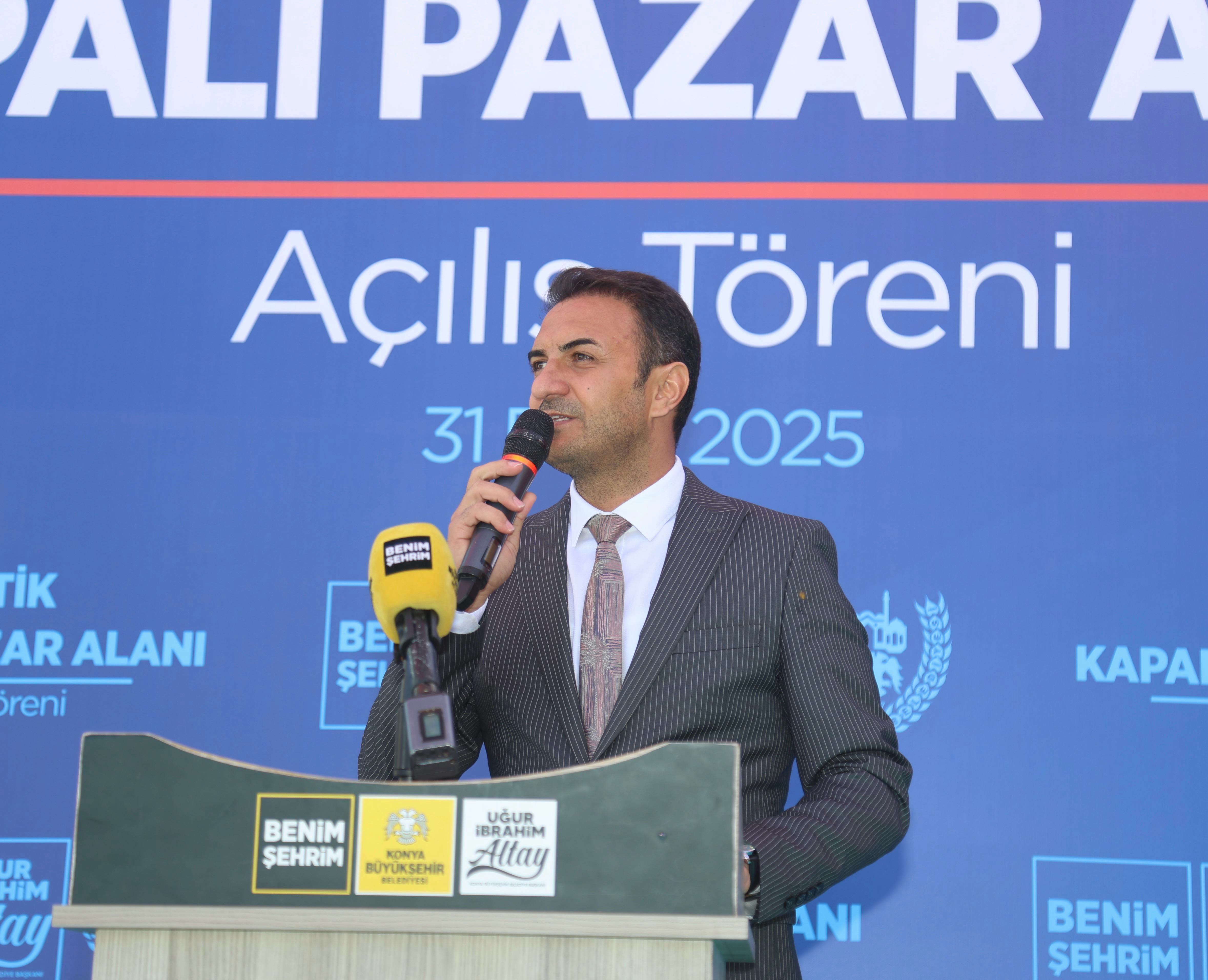 BAŞKAN ALTAY 102 MİLYON LİRA BEDELLE ÇELTİK’E KAZANDIRILAN KAPALI PAZAR YERİ’NİN AÇILIŞINI YAPTI