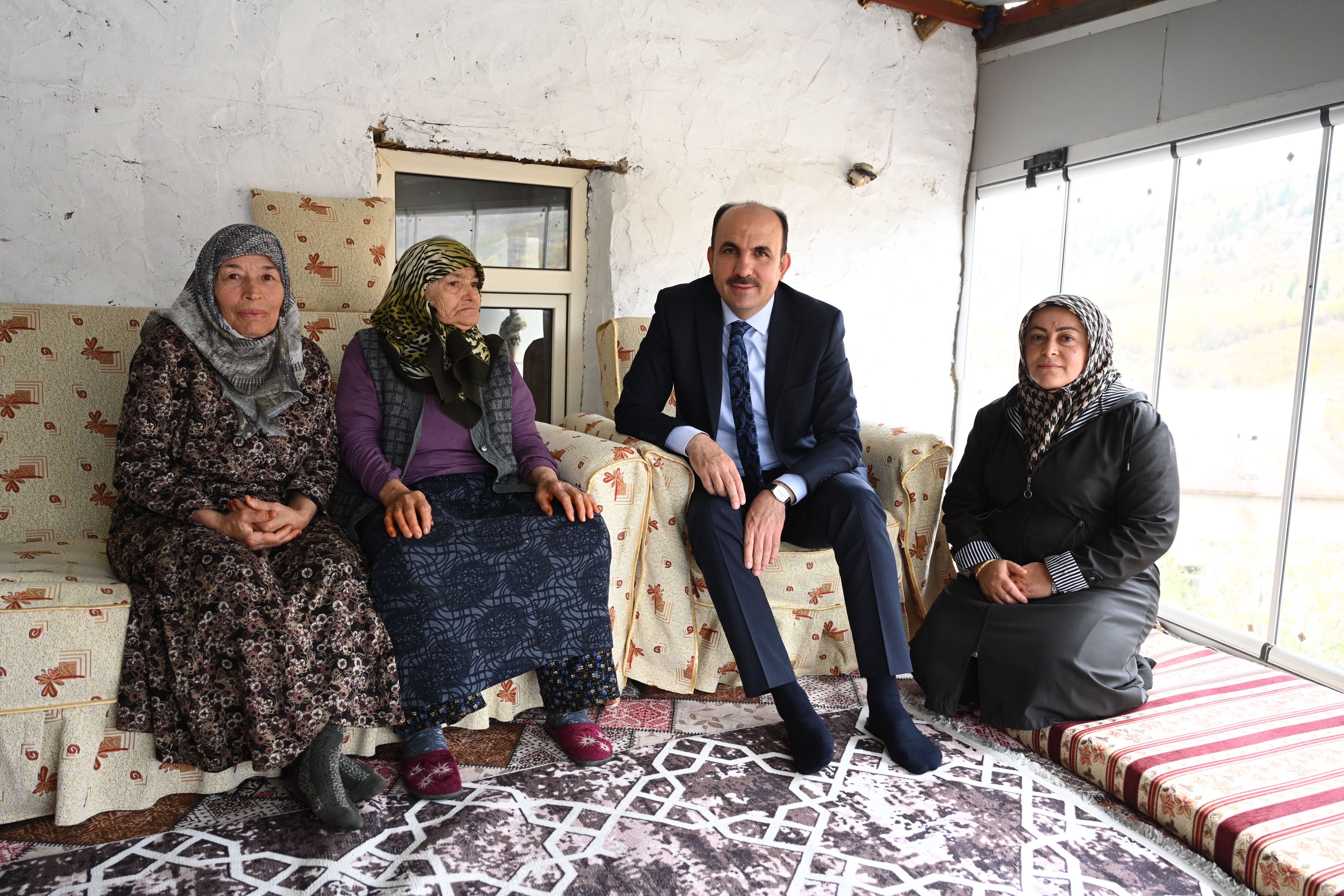 BAŞKAN ALTAY HADİM’DE YATIRIM İNCELEMESİ YAPARAK ZİYARETLER GERÇEKLEŞTİRDİ