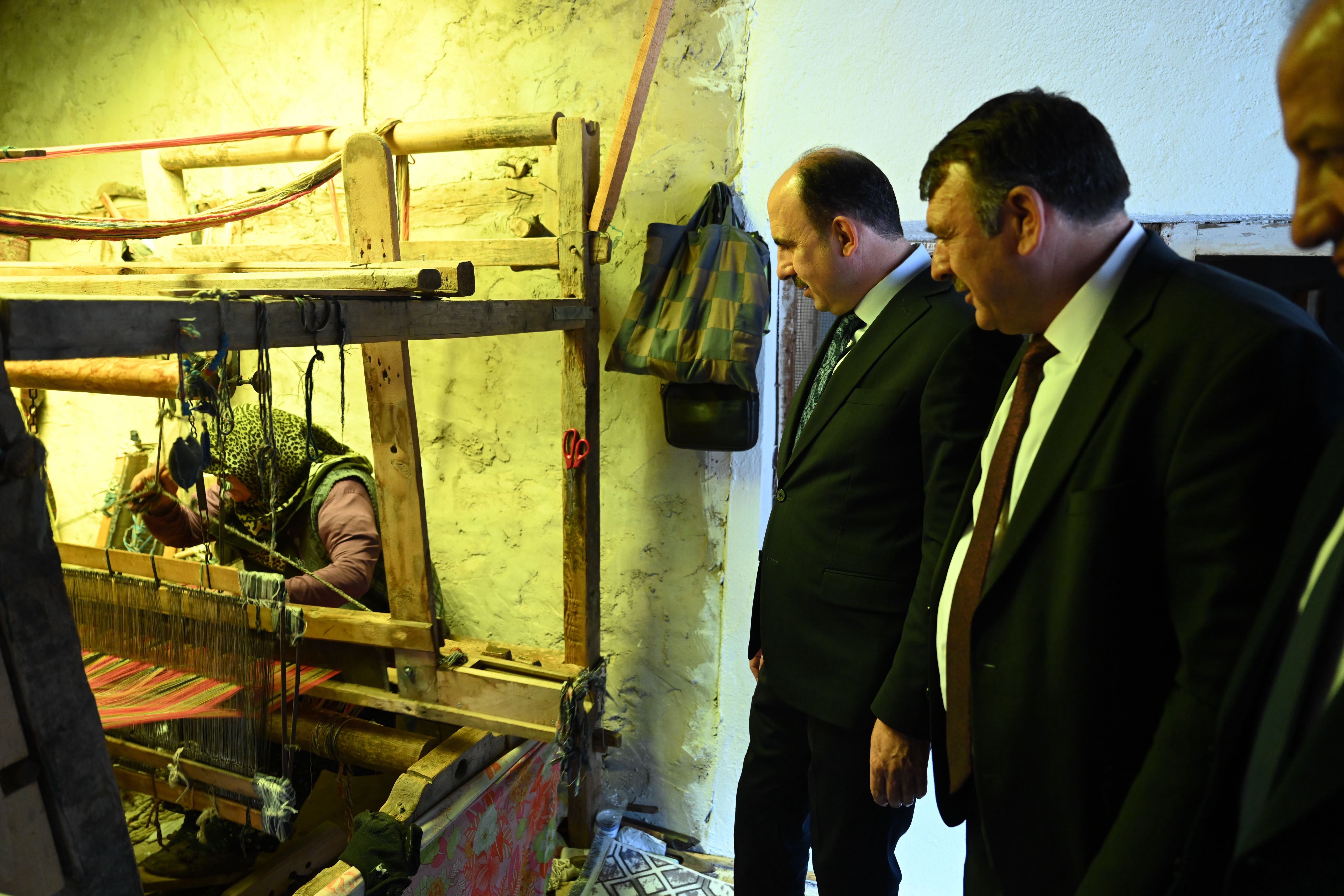 BAŞKAN ALTAY HADİM’DE YATIRIM İNCELEMESİ YAPARAK ZİYARETLER GERÇEKLEŞTİRDİ